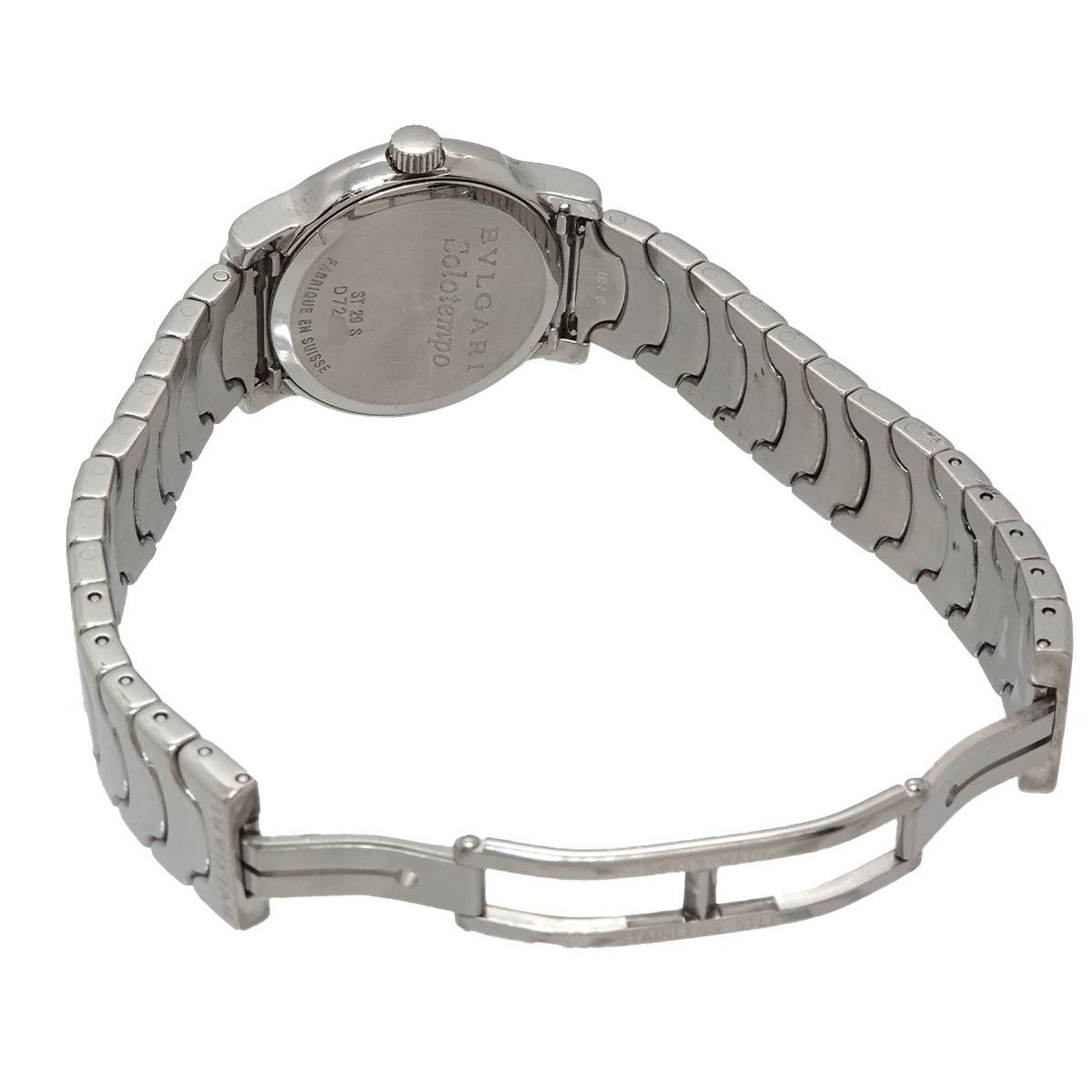 Bulgari BVLGARI Solo Tempo ST29S Wo Date White Quartz