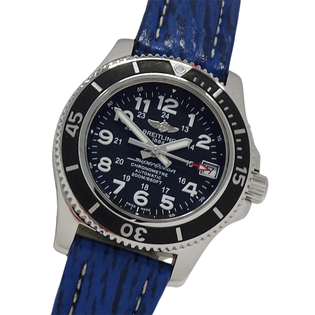 Breitling Superocean A17312 Black Dial 36mm Watch