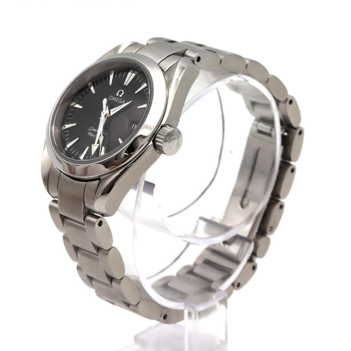 Omega Seamaster Aqua Terra 2577.5 Black Dial 29mm Watch