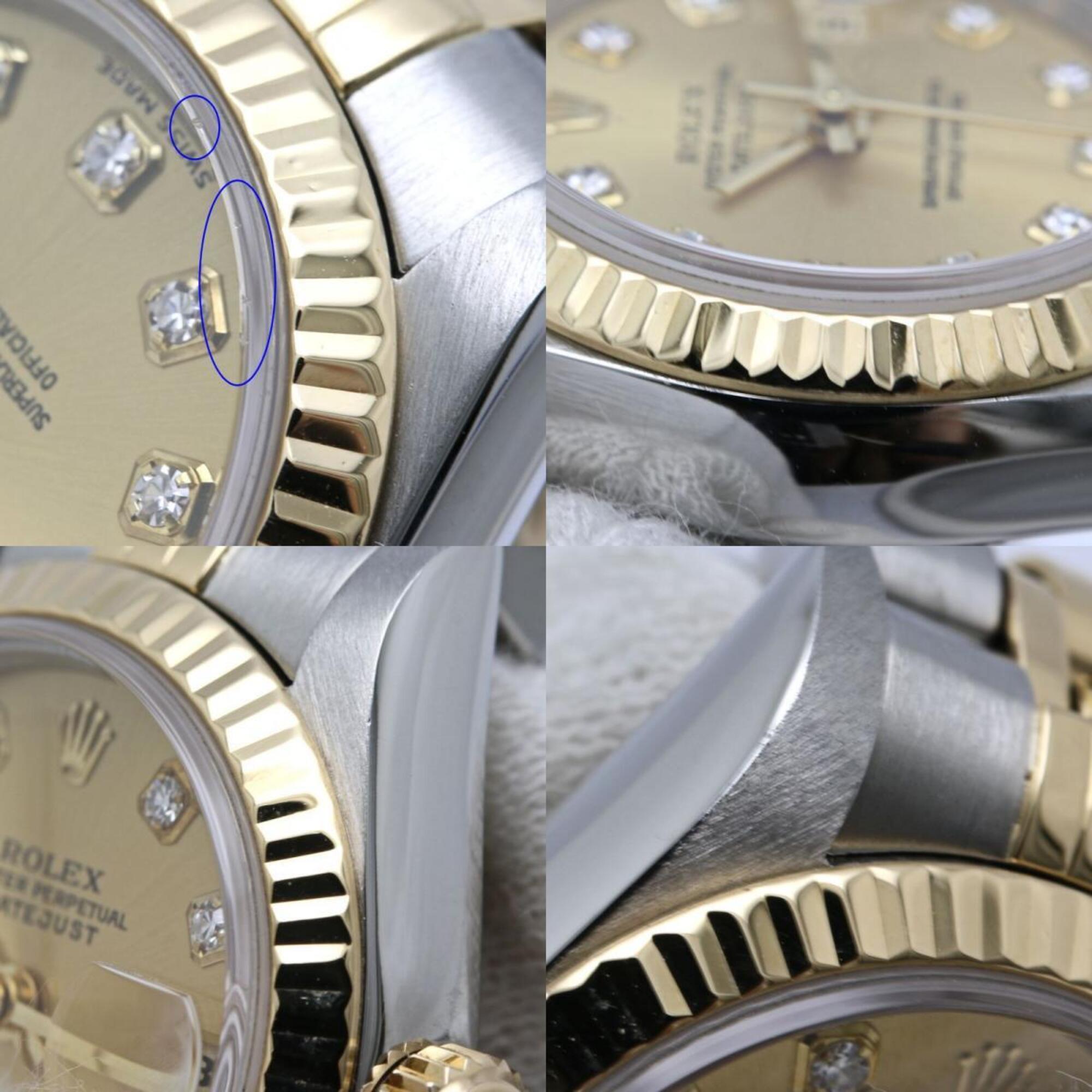 ROLEX Datejust 10P Diamond 79173G Wo 40547