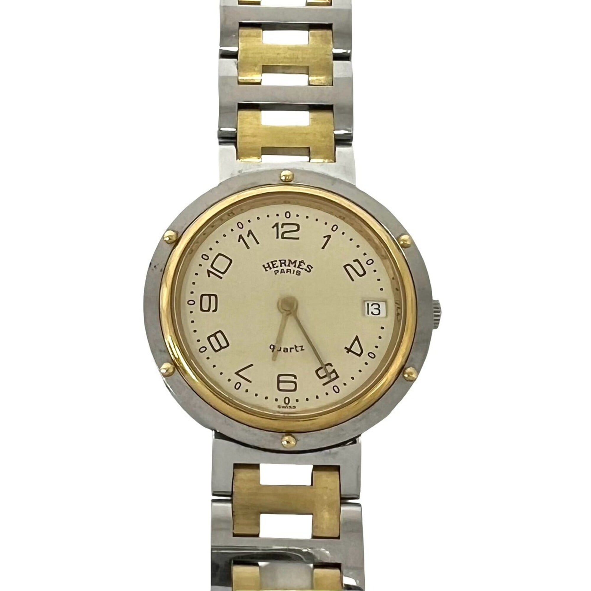 Hermes Clipper Dial 34mm Watch