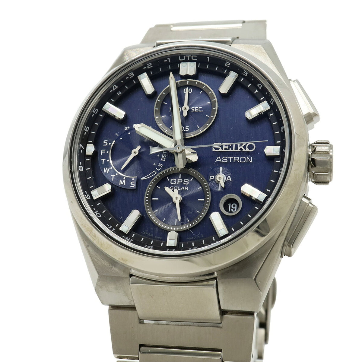 Seiko Astron Nextar Navy Dial 42mm Watch