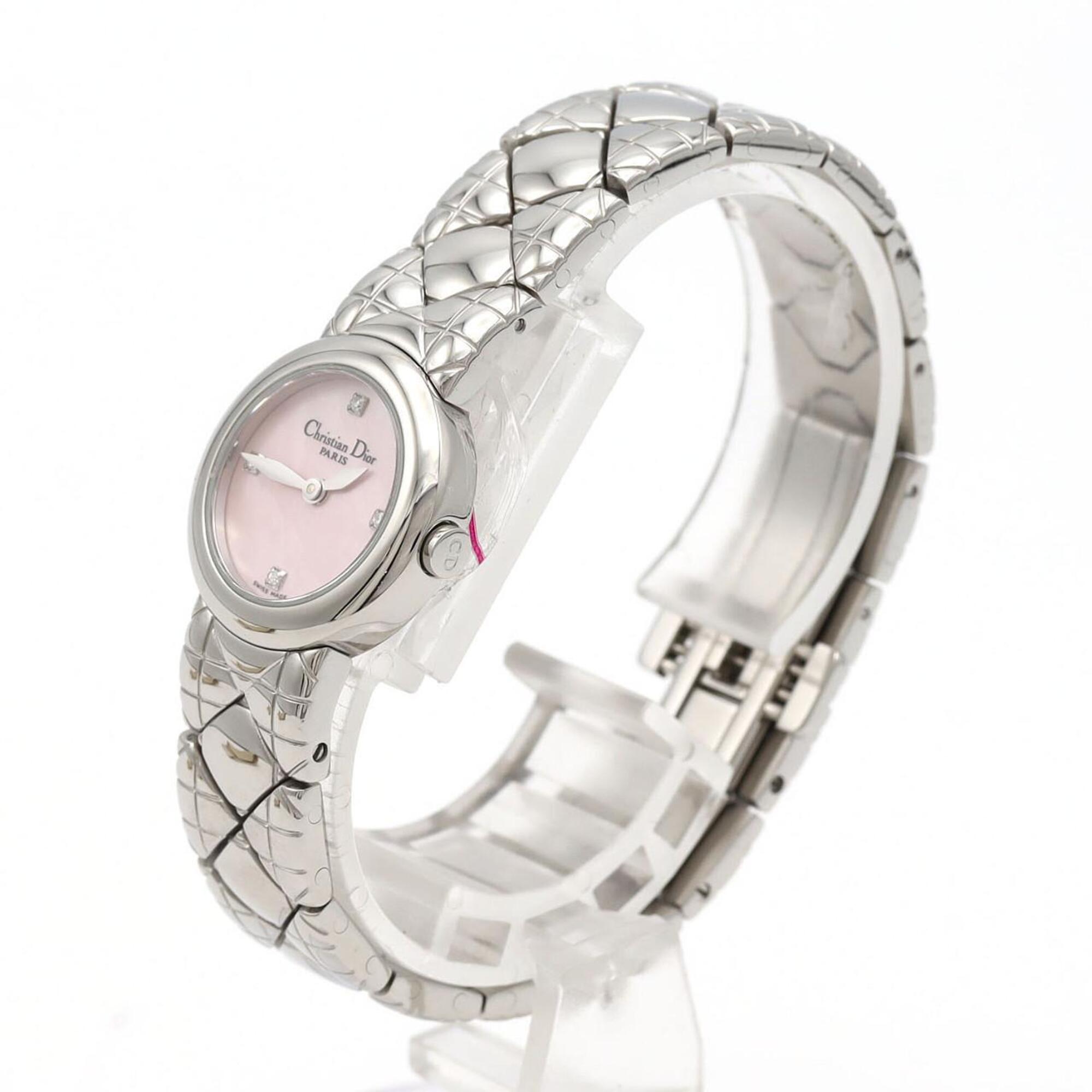 Christian Dior Lady 4P D84-100 SS Quartz Watch