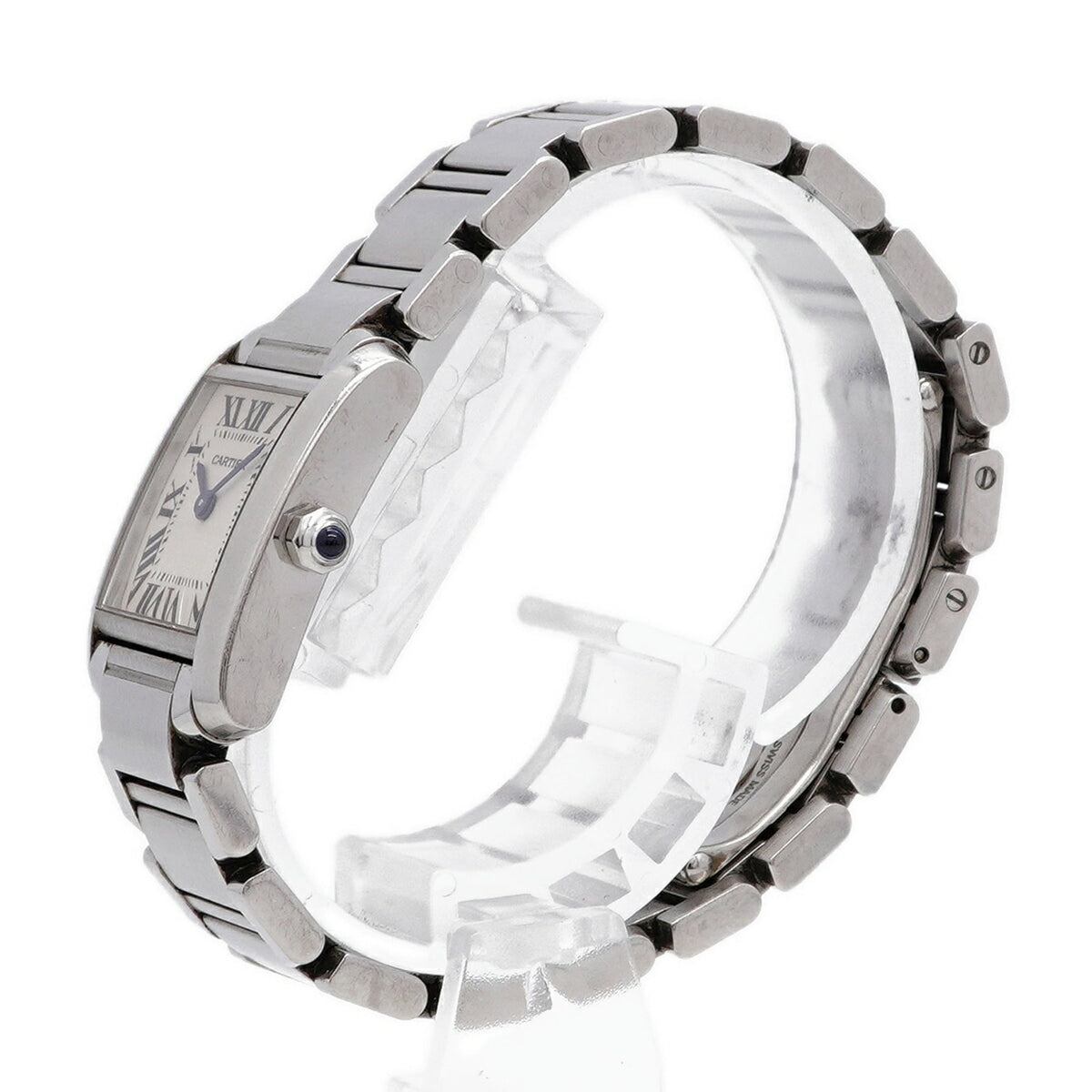 Cartier Tank Française SM W51008Q3 White Dial 20mm Watch