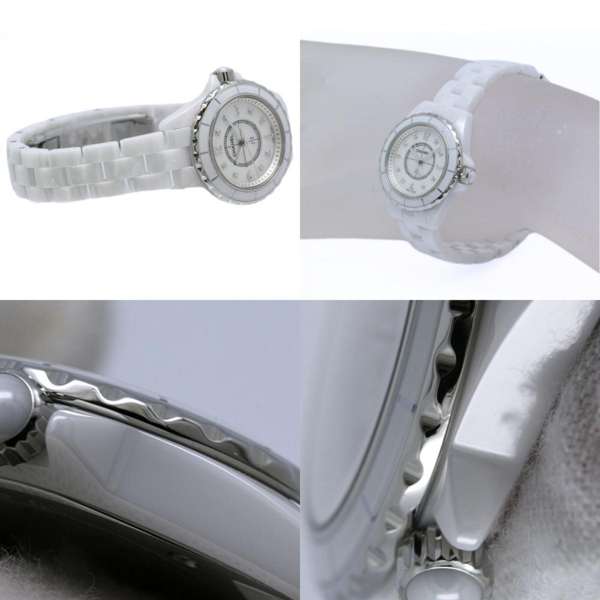 Chanel J12 H2570 White Dial Ceramic, Stainless steel 29mm Watch