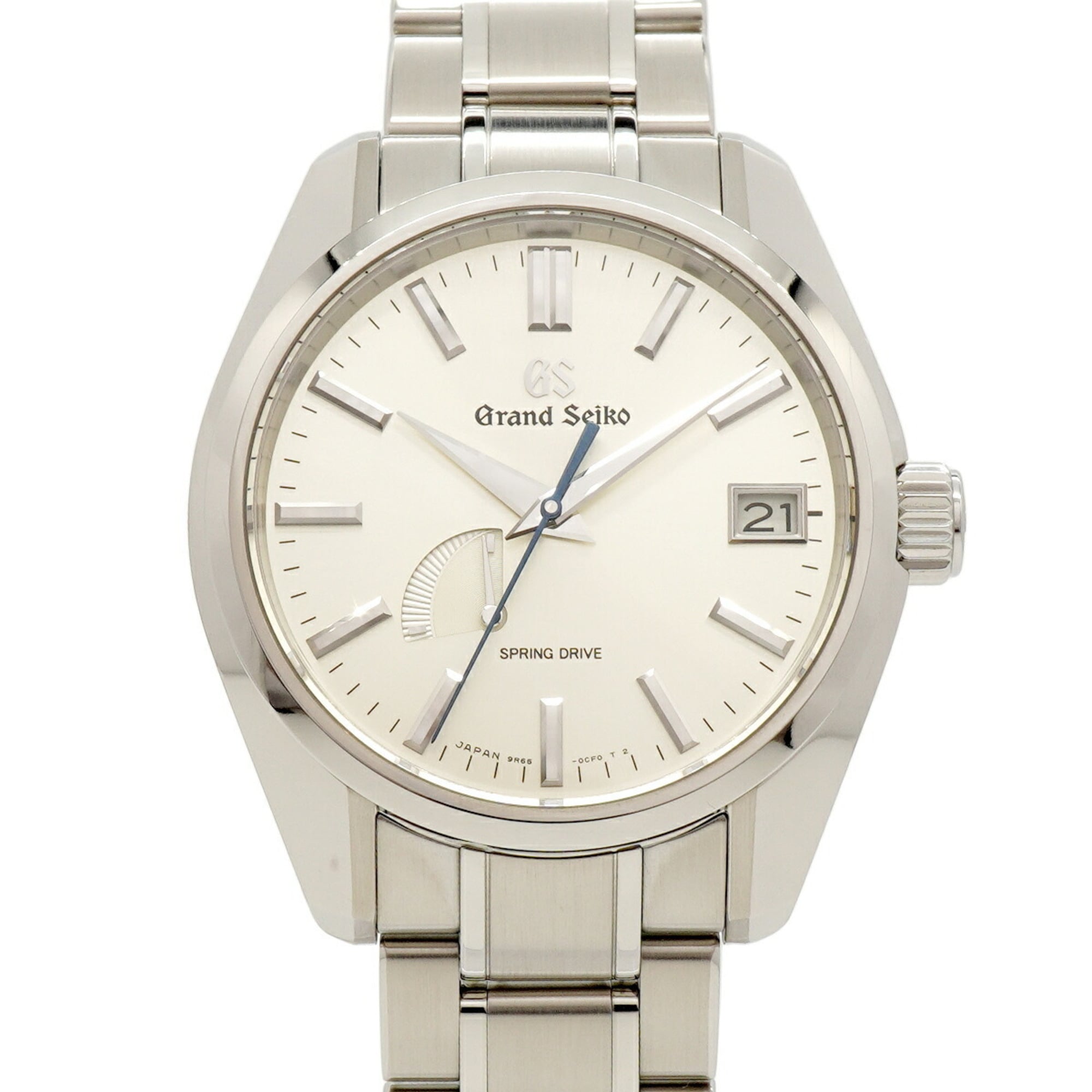 Grand Seiko Spring Drive SBGA373/9R65-0CV0 Silver Dial 40mm Watch