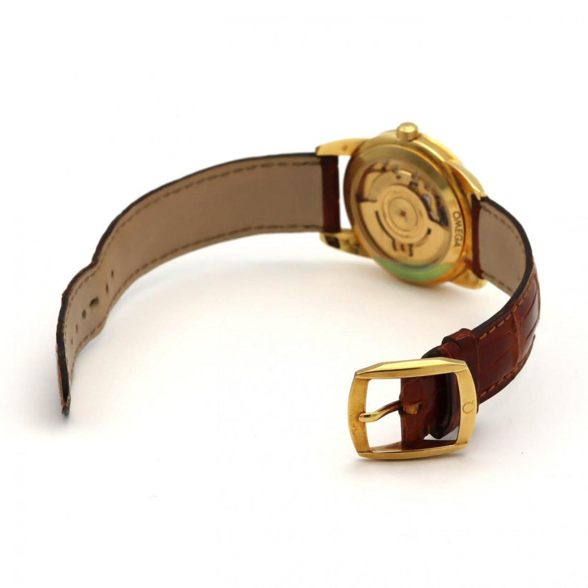 Omega Louis Brandt 5311 horloge met zilveren wijzerplaat, 34 mm