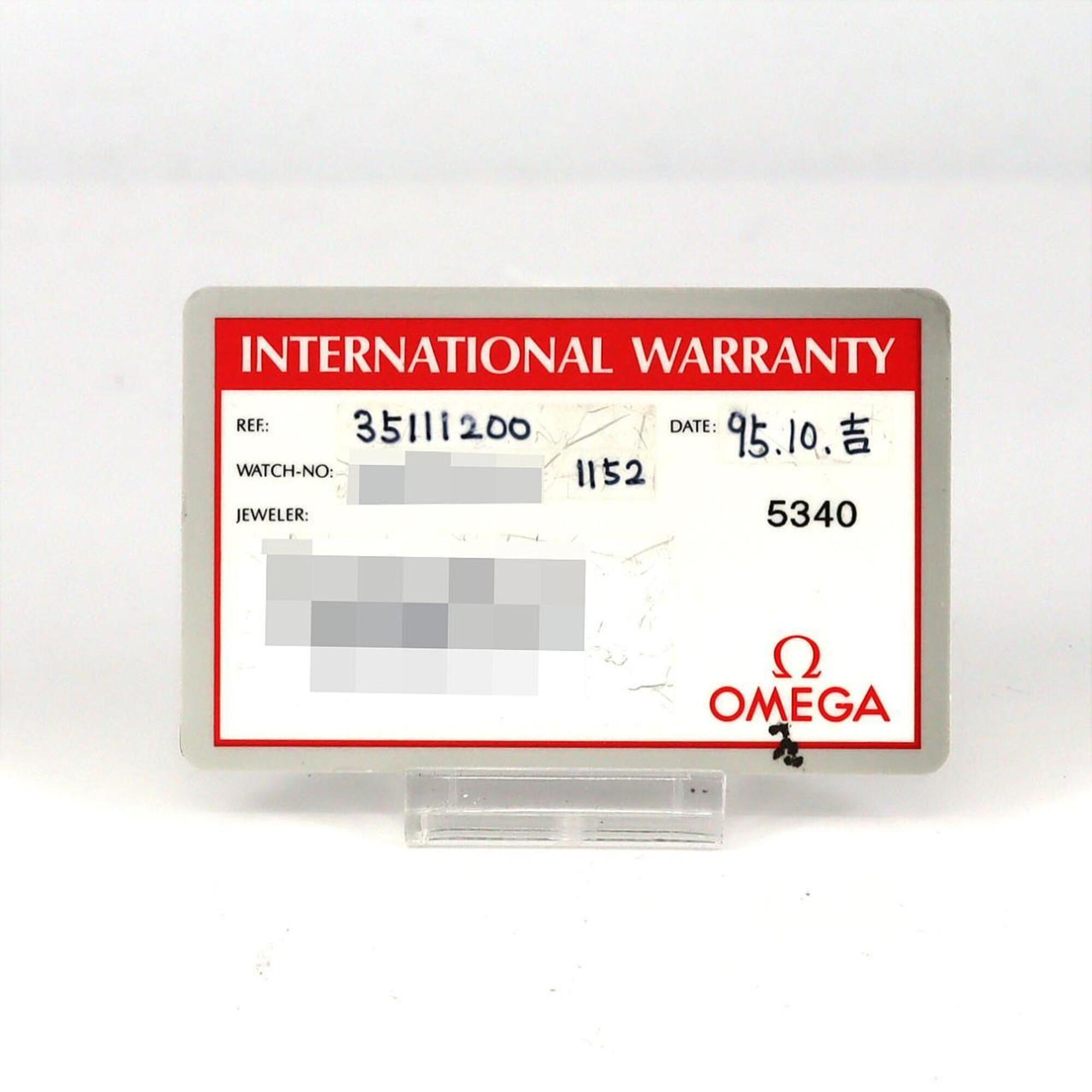 Omega Speedmaster 3511.12 Yellow Dial 39mm Watch