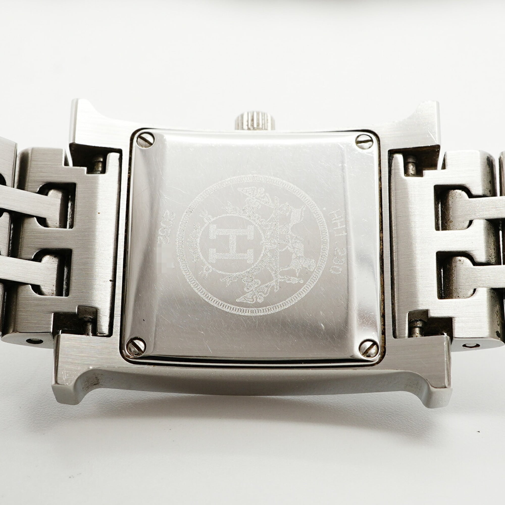 Hermes H-Watch Diamond HH1.230 Ivory Dial Women's Watch