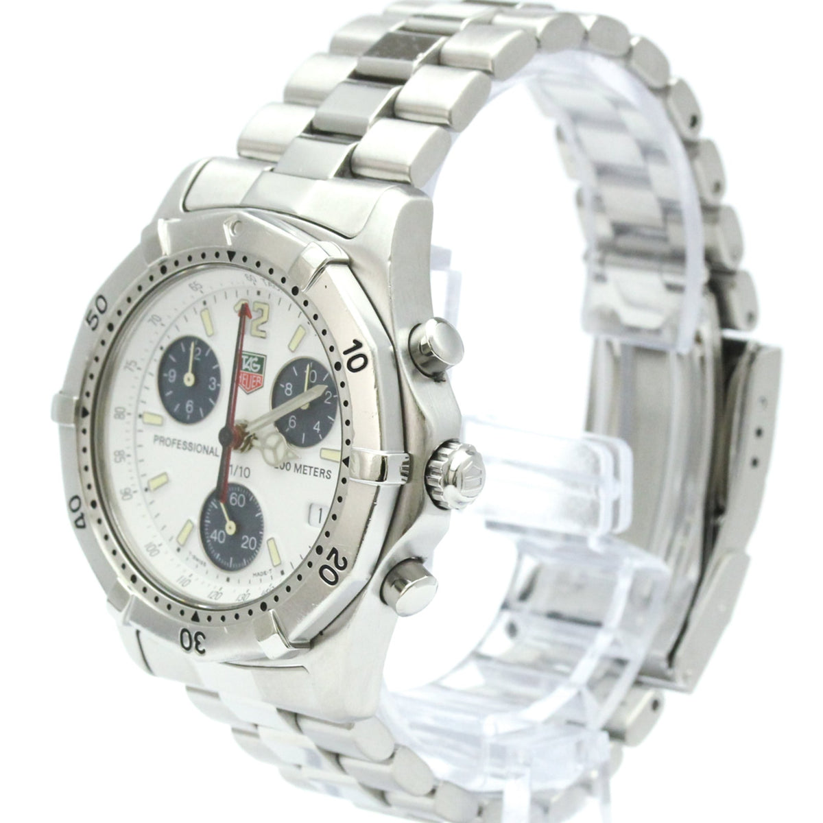 Montre TAG Heuer série 2000 CK1111 Blanc, cadran de 37 mm