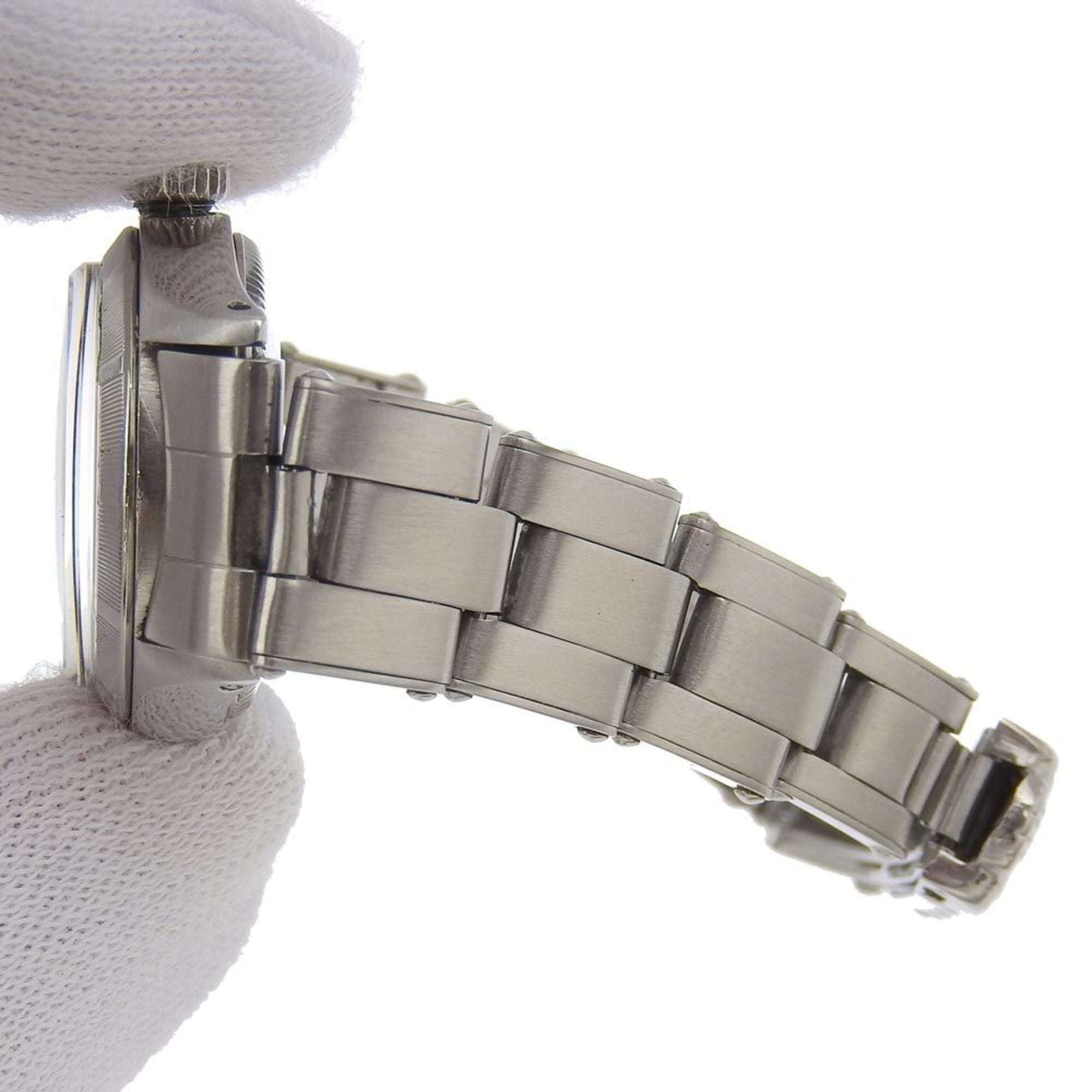 Rolex ROLEX Oyster Perpetual Uhr mit „Thunderbird“-Lünette 6623, Edelstahl, 1965Automatik Silber Zifferblatt, Perpetual, Damenuhr