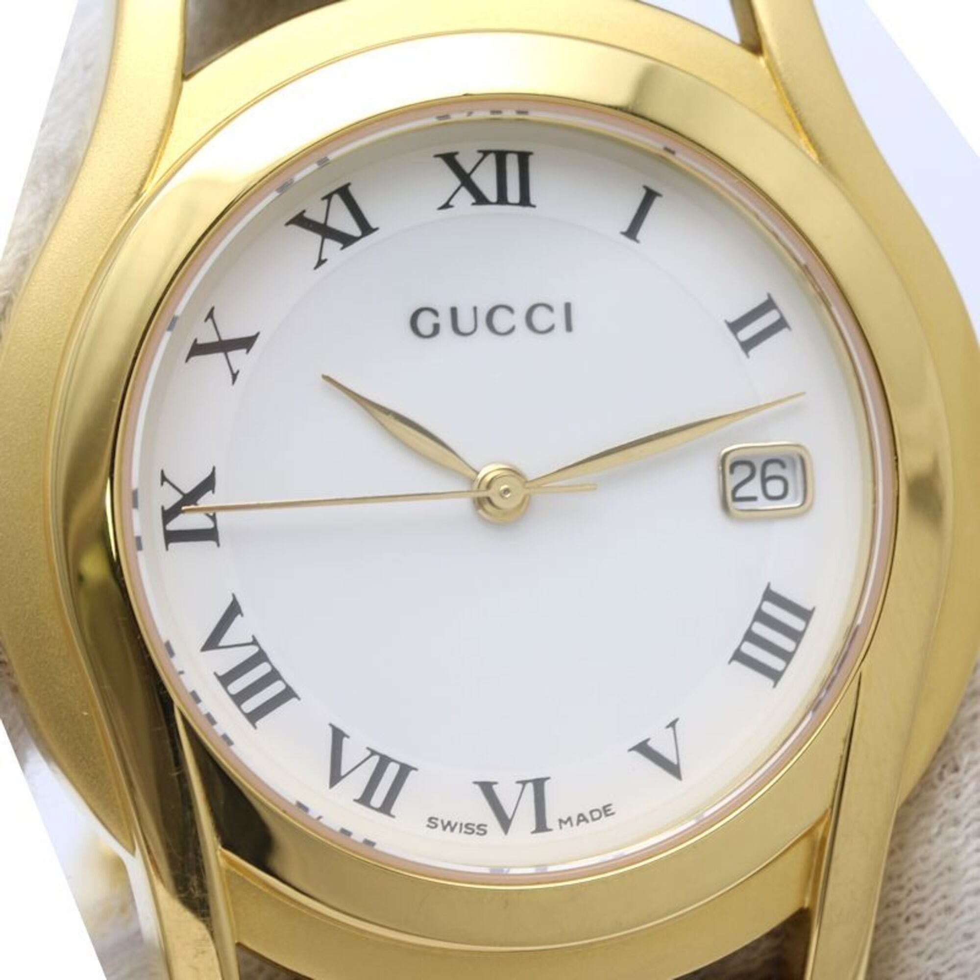 Gucci G-Class 5400M GZl1k4g9 White Dial 35mm Watch
