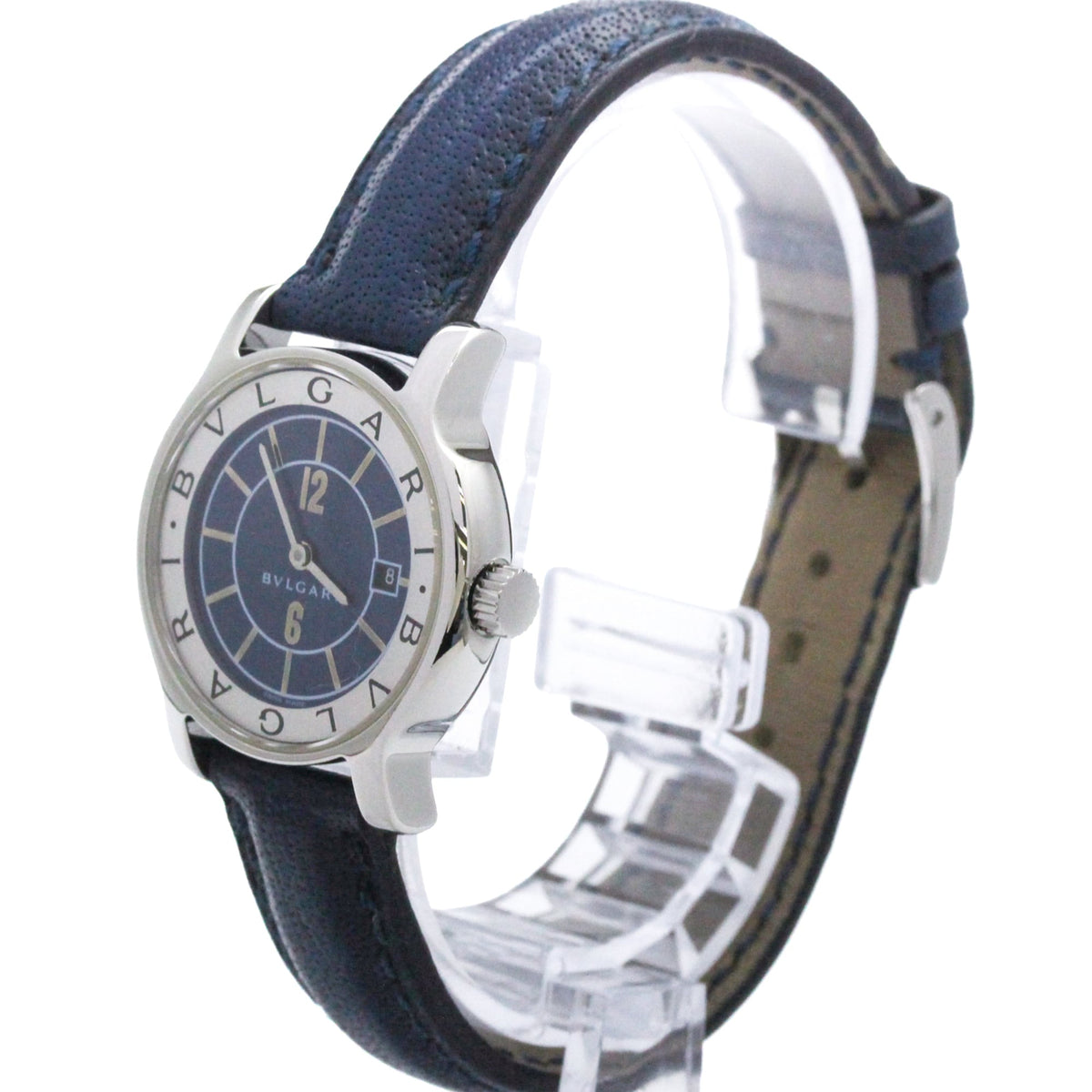 Bvlgari Solotempo ST29S Blue Dial 29mm Watch