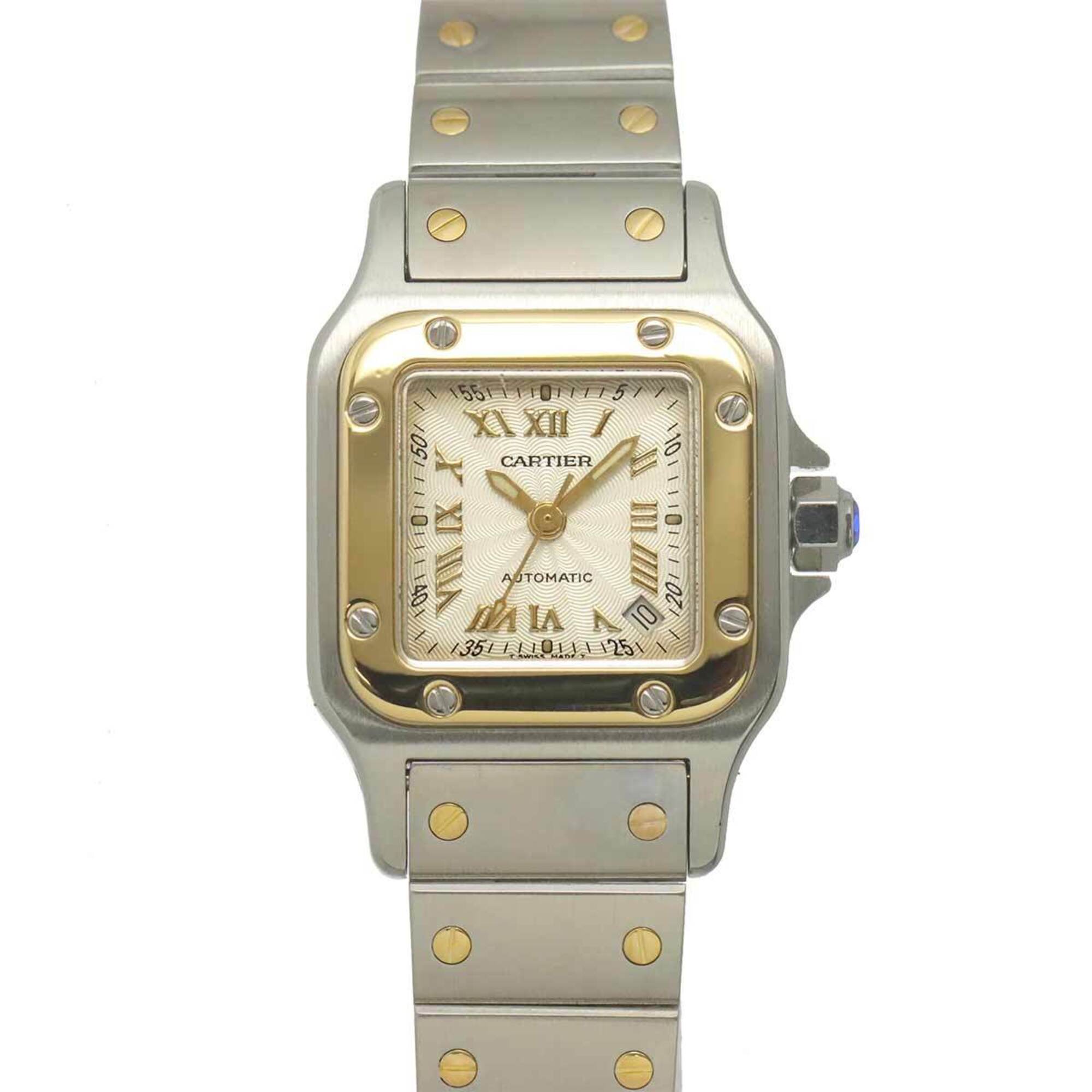 Cartier Santos W20045C4 Silver Dial 24mm Watch