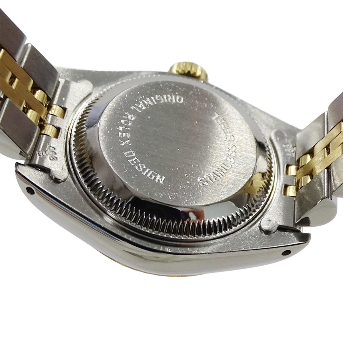 Rolex Datejust 69173 L, goldenes Zifferblatt, 26 mm Uhr