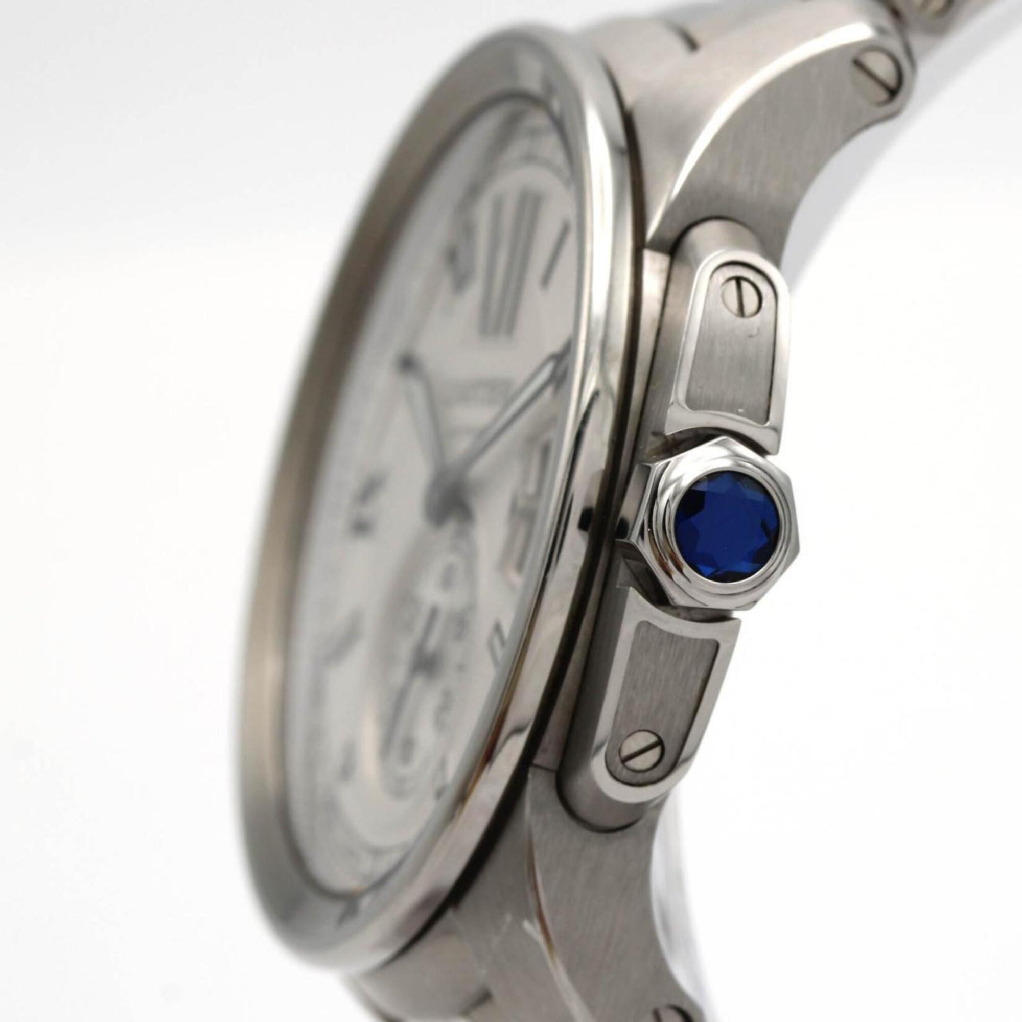 Cartier Calibre de LM W7100015 Silver Dial 42mm Watch