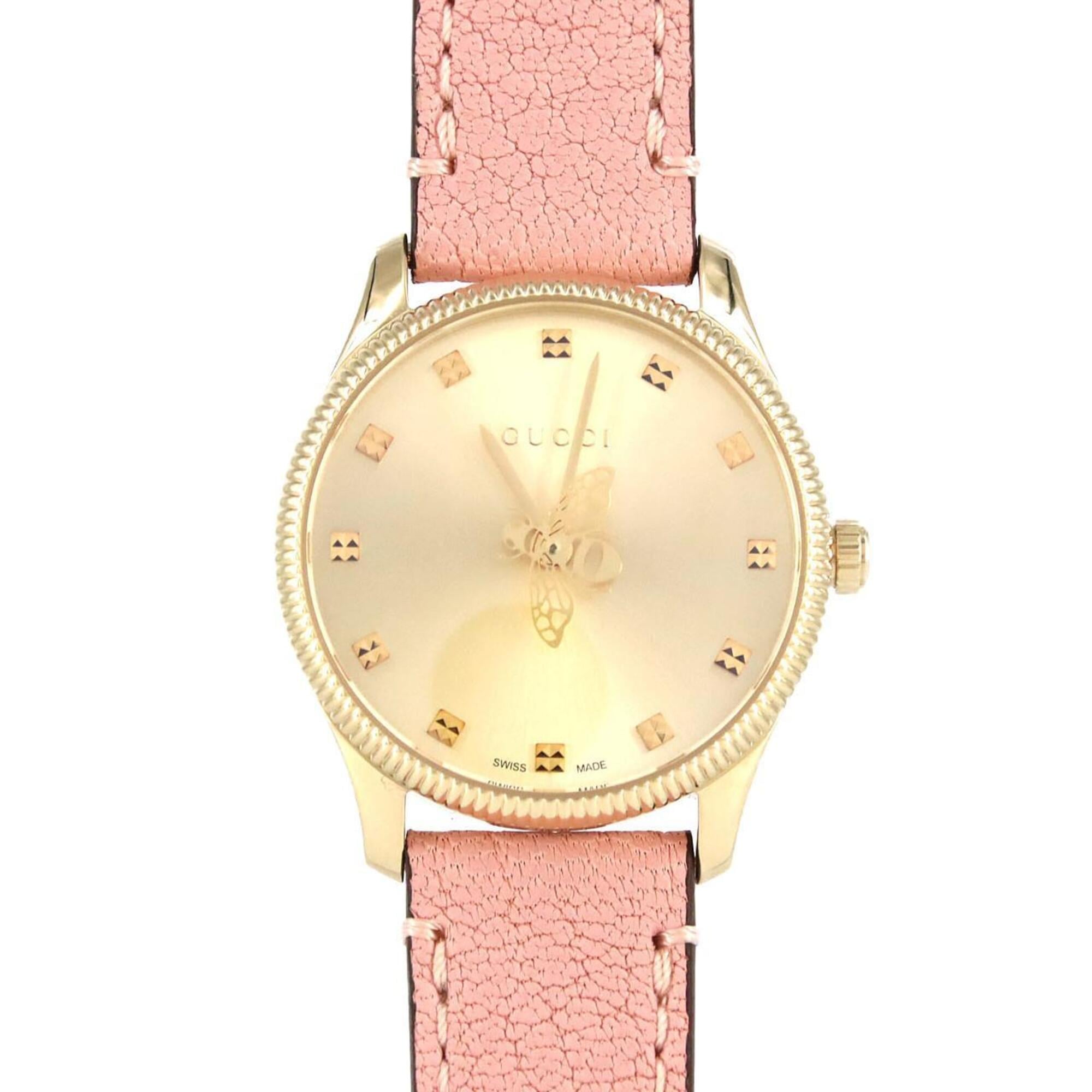 Gucci G-Timeless 126.5 Gold Dial 29mm Watch