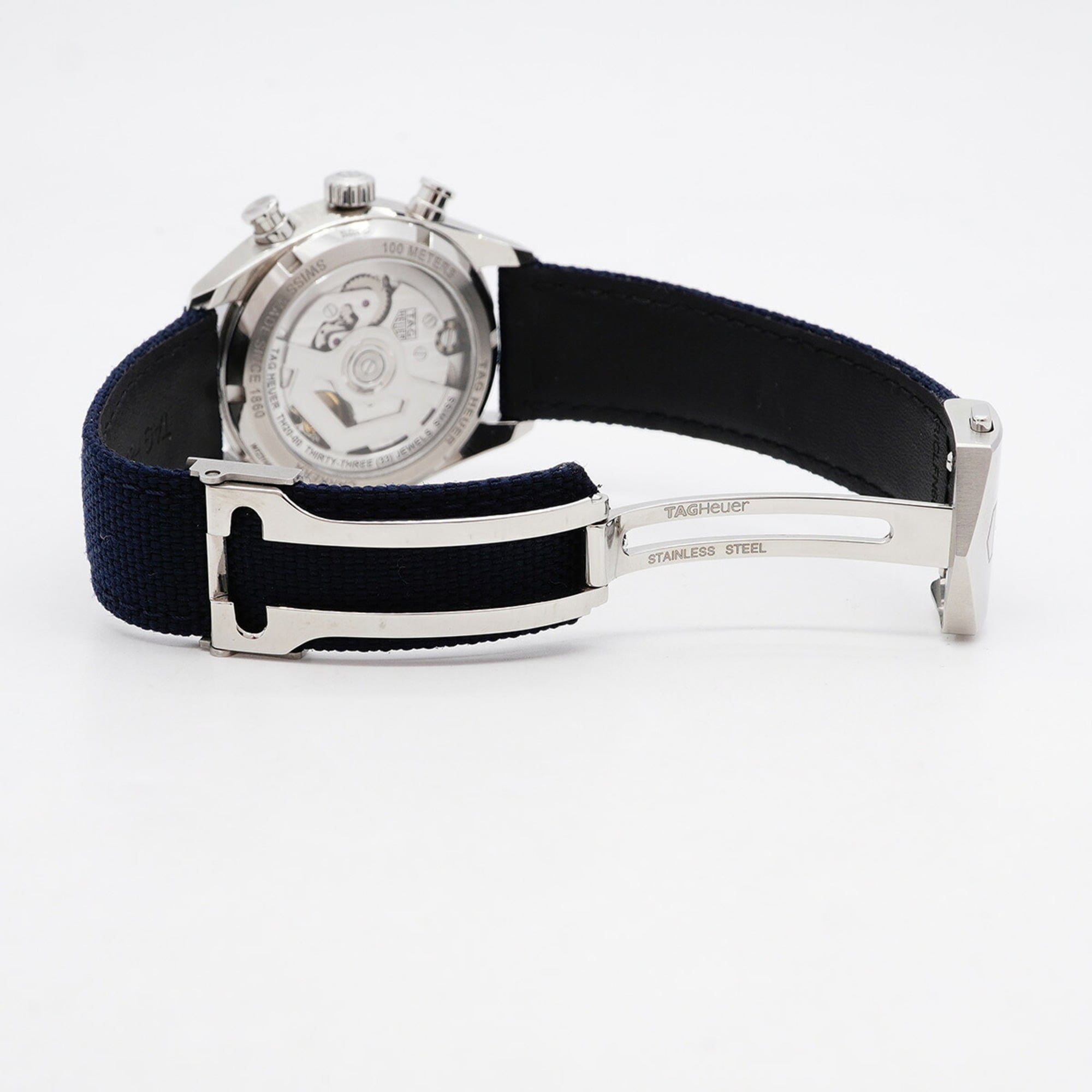 TAG Heuer Carrera Calibre CBS2212 mit blauem Zifferblatt 39mm Uhr