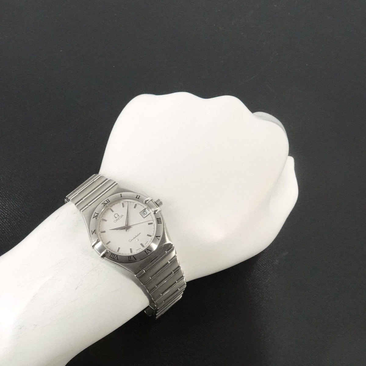 Montre Omega Constellation 1512 30, cadran argenté, 34 mm