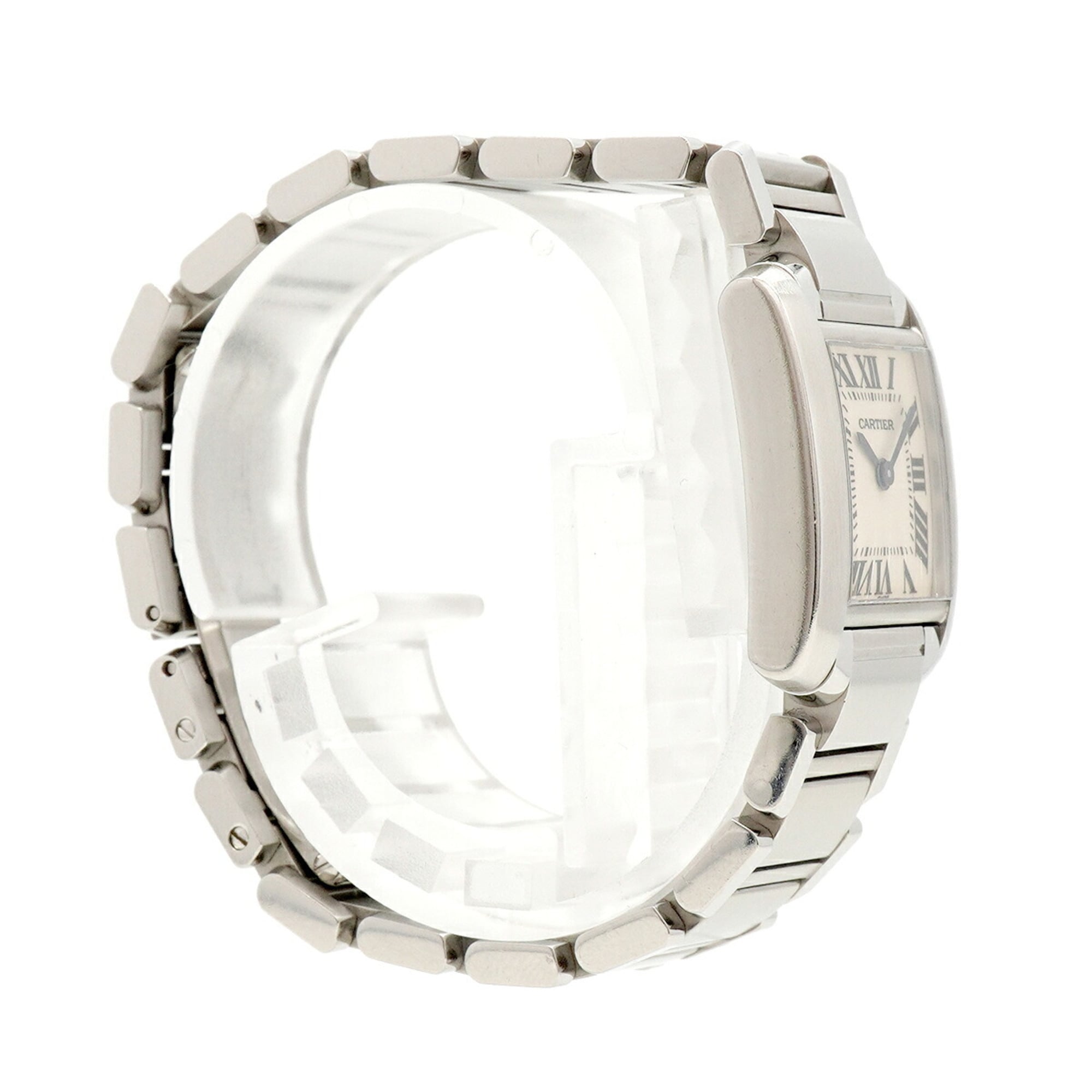 Cartier Tank Française SM W51008Q3 Ivory Dial 20mm Watch