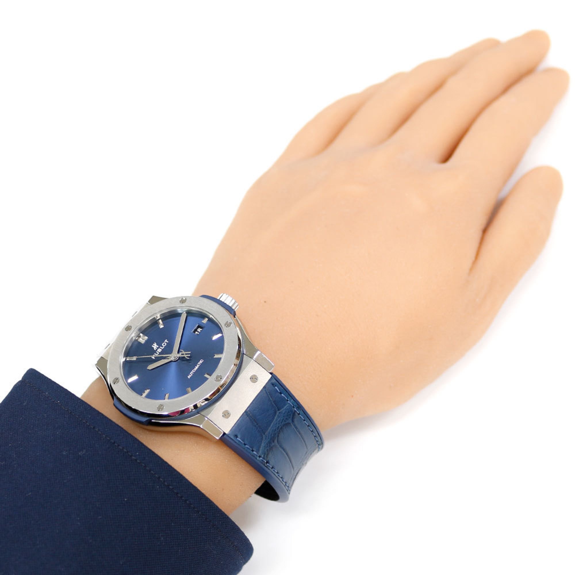 Hublot Classic Fusion Titanium Automatic Men's Watch 542.NX.7170.LR, Overhauled