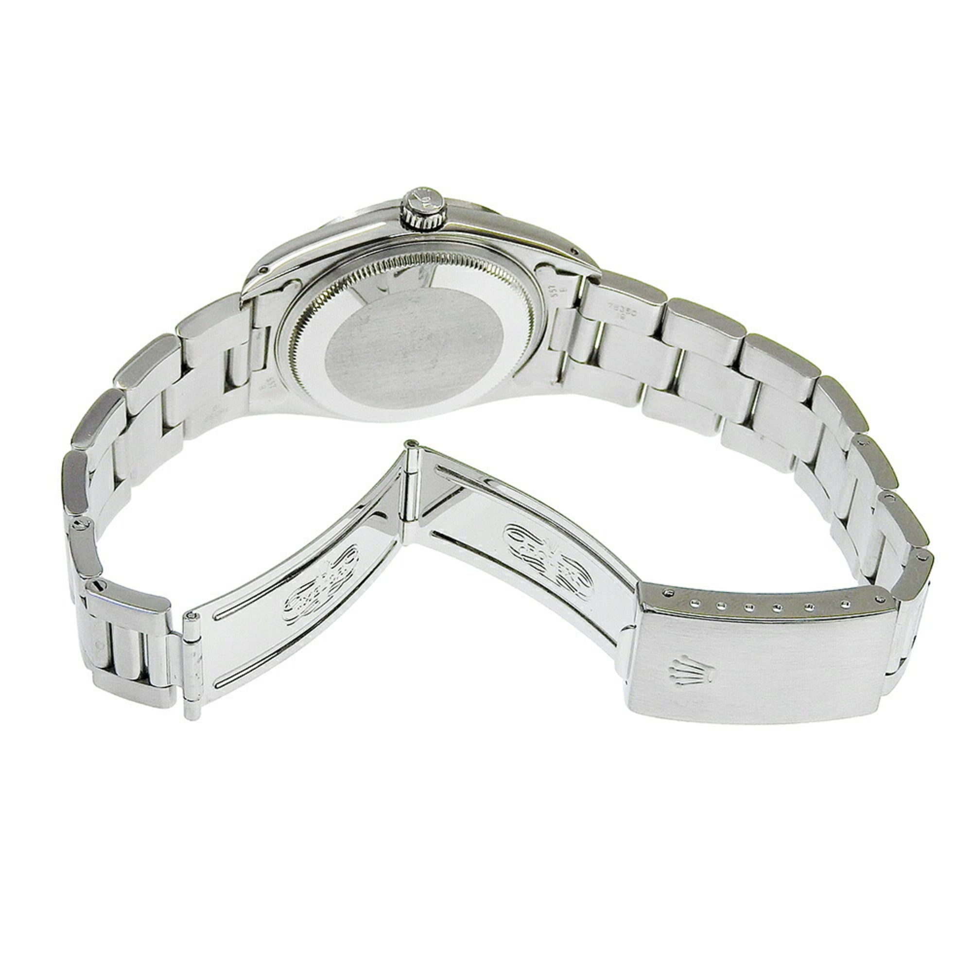 Montre Rolex Air-King à cadran argenté, 34 mm