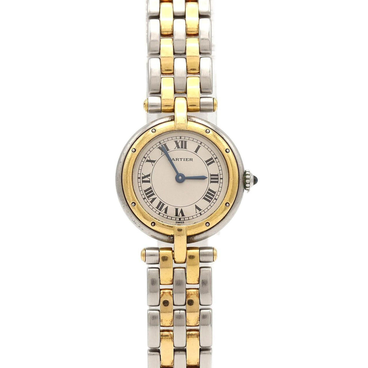 Cartier Panthère Vendôme SM 2-reihig Silber Zifferblatt 23 mm Uhr