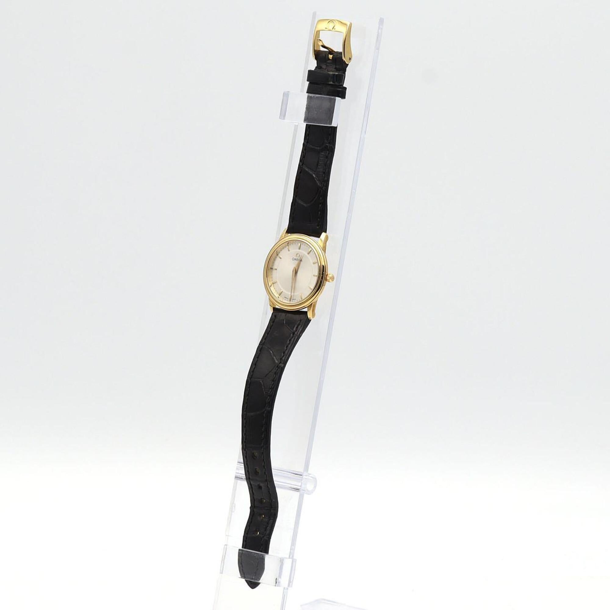 Omega De Ville YG CAL.1471 595.1050 Quartz Watch