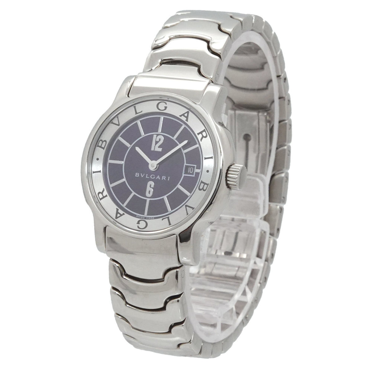Montre Bvlgari Bulgari BVLGARI Solo Tempo ST29S Noir Cadran 29 mm