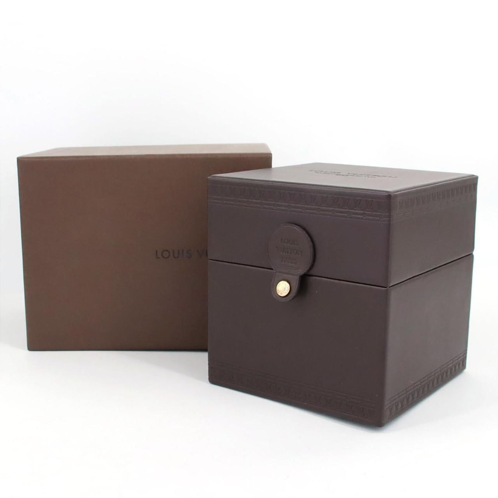 Louis Vuitton Tambour ギフトボックス Louis Vuitton Tambour Q121T Stainless Steel Quartz Watch