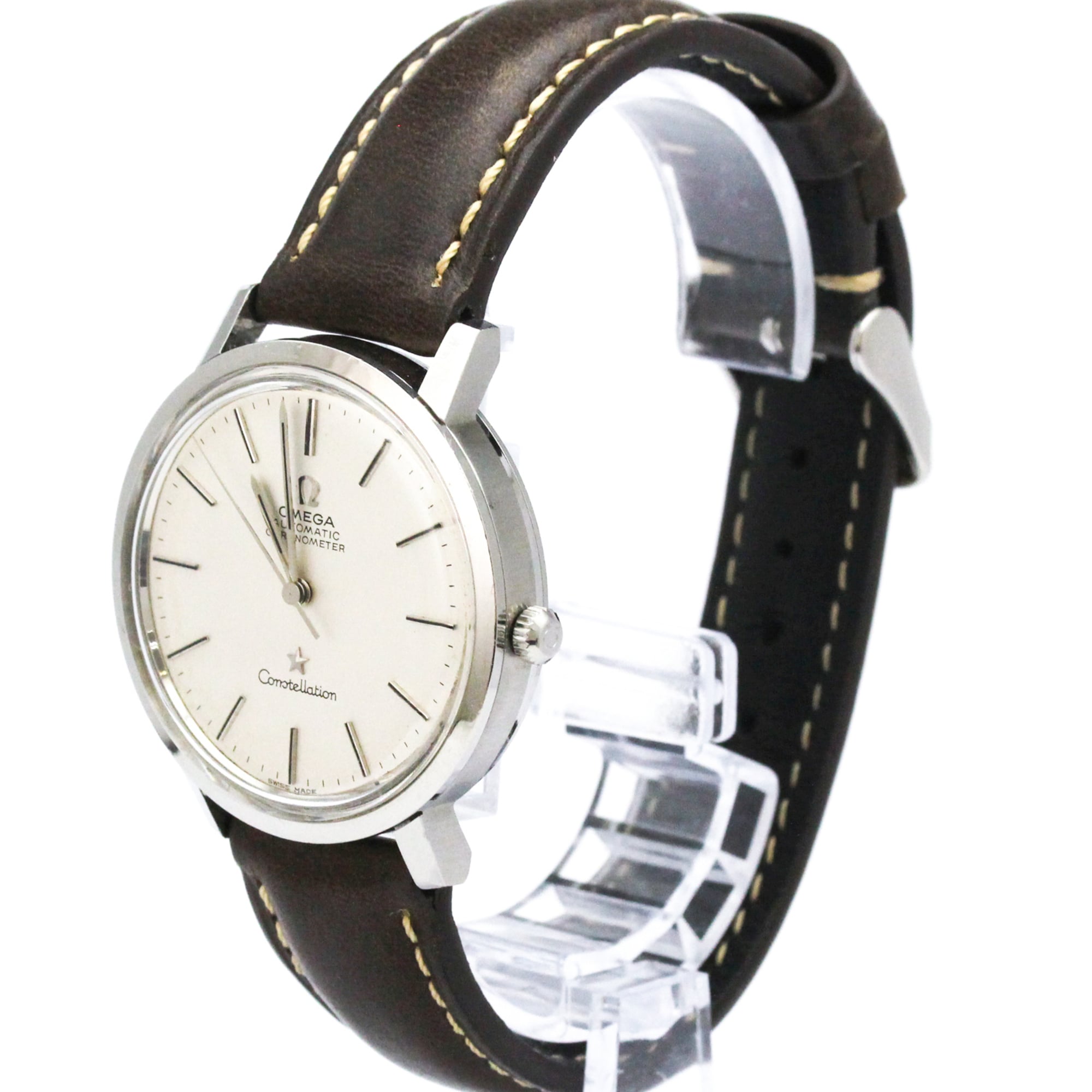 Omega Constellation 167754 Silver Dial 35mm Watch