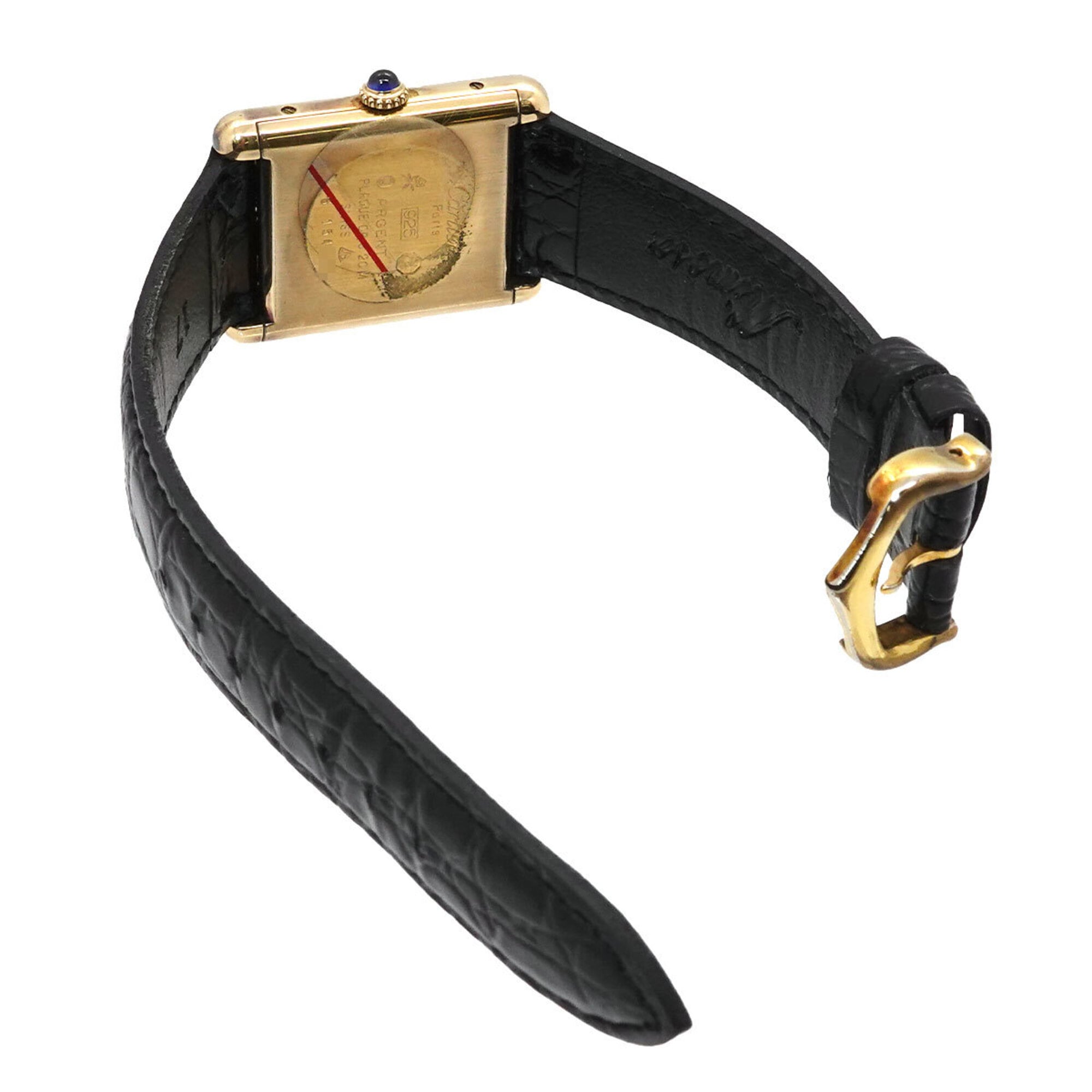 Cartier Must SV925 Gold Dial 23mm Watch