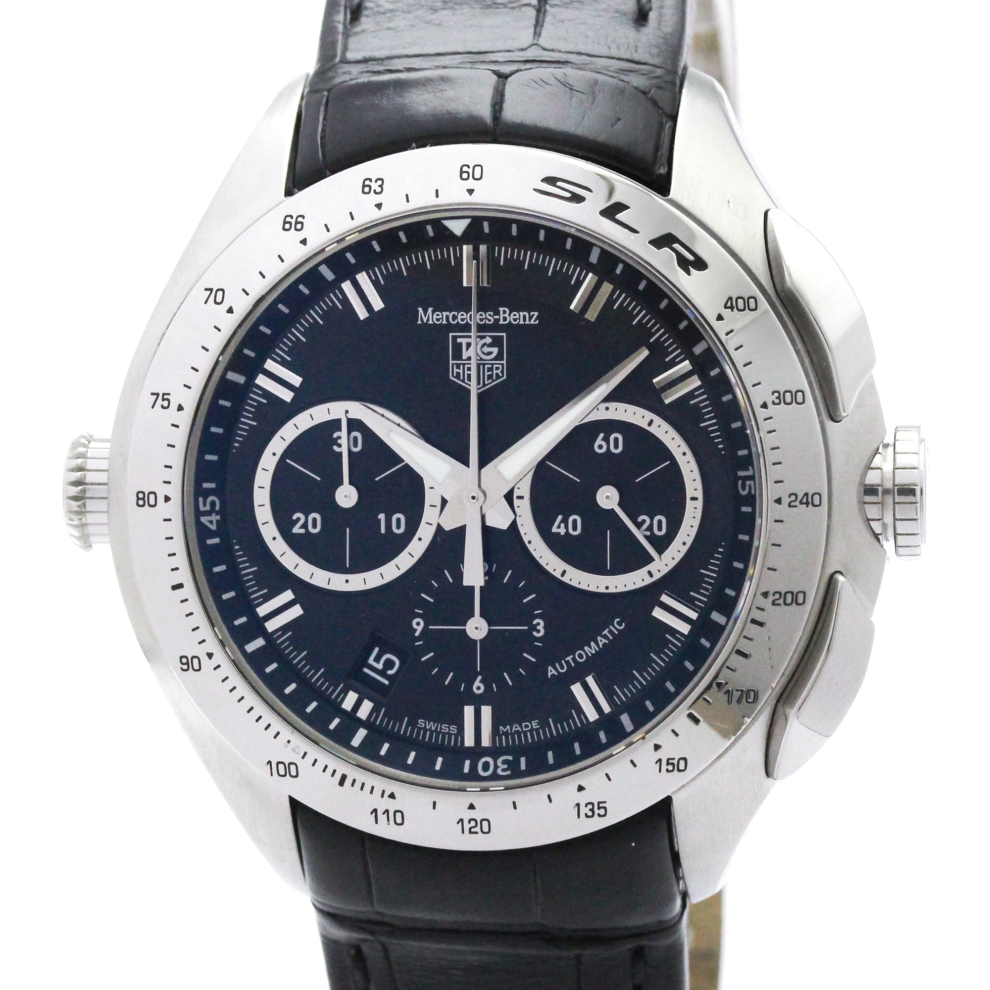 TAG HEUER Mercedes Benz SLR Chronograph Limited Watch CAG2110 Polished