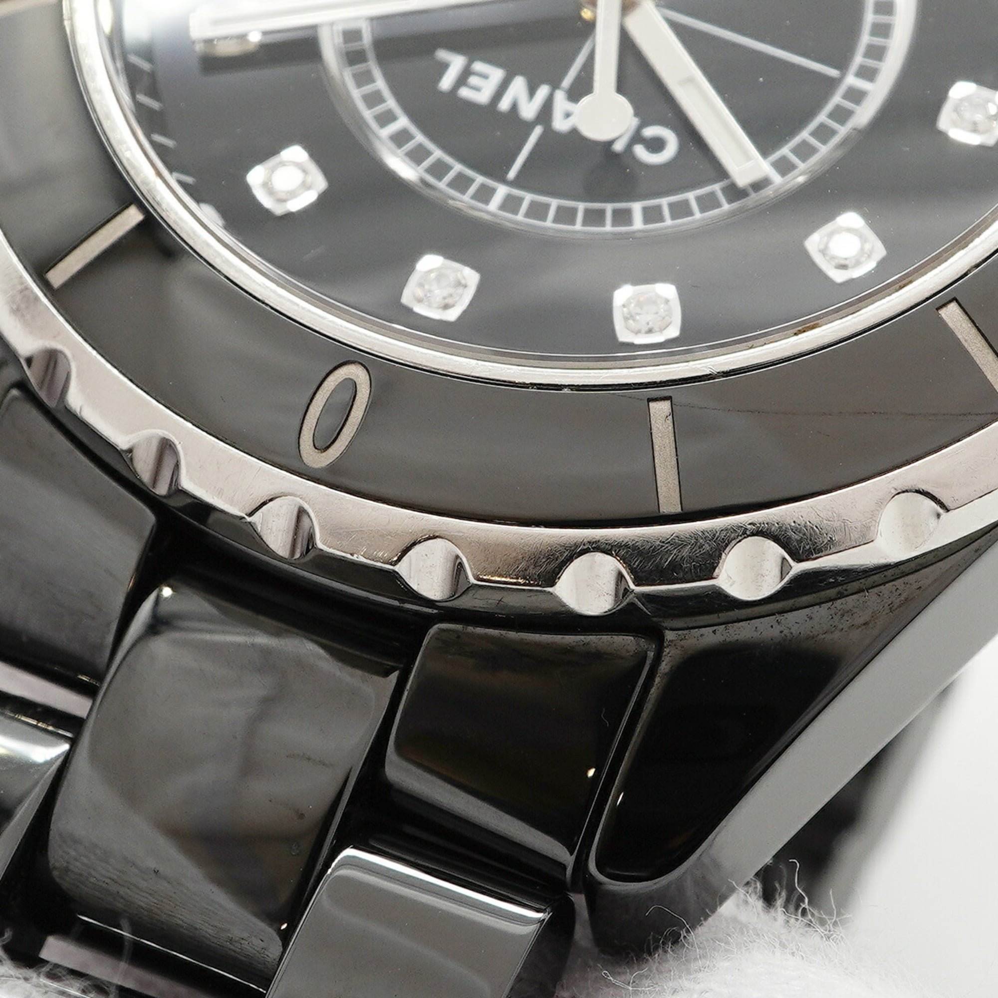 Chanel J12 H1626 Black Dial 39mm Watch