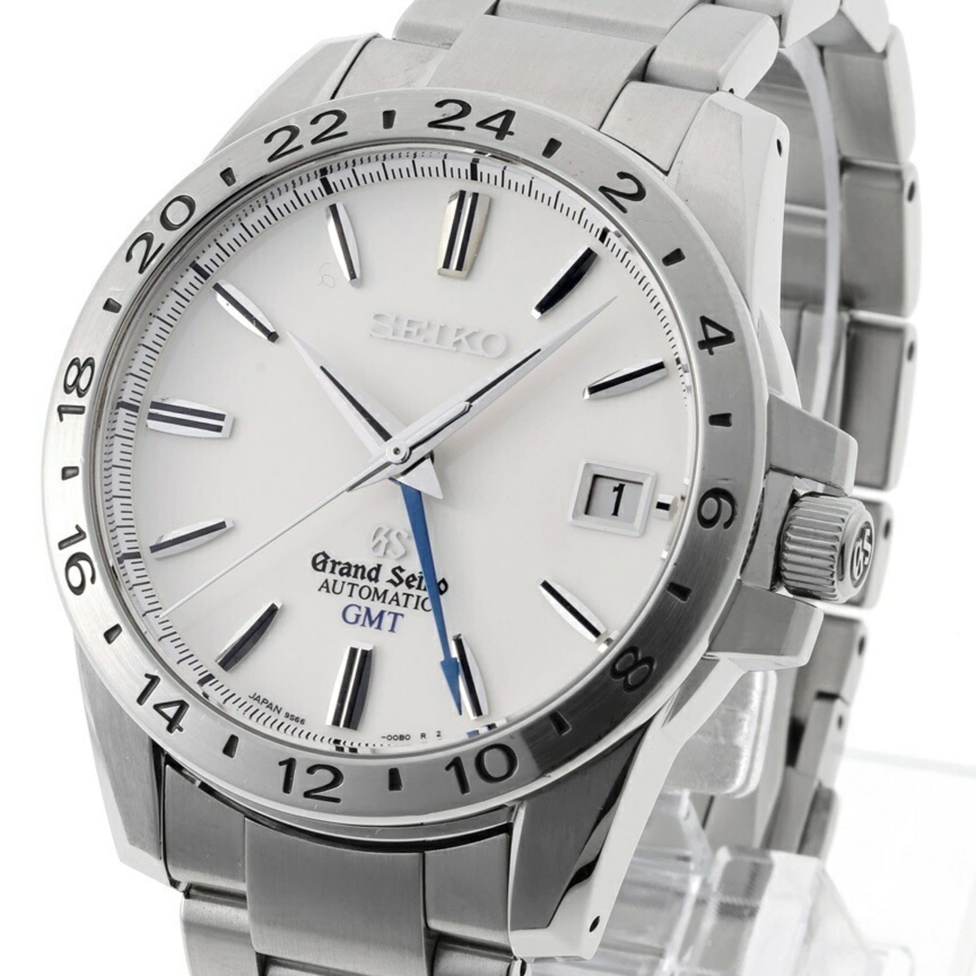 Grand Seiko Grand Mechanical SBGM025 White Dial 39mm Watch