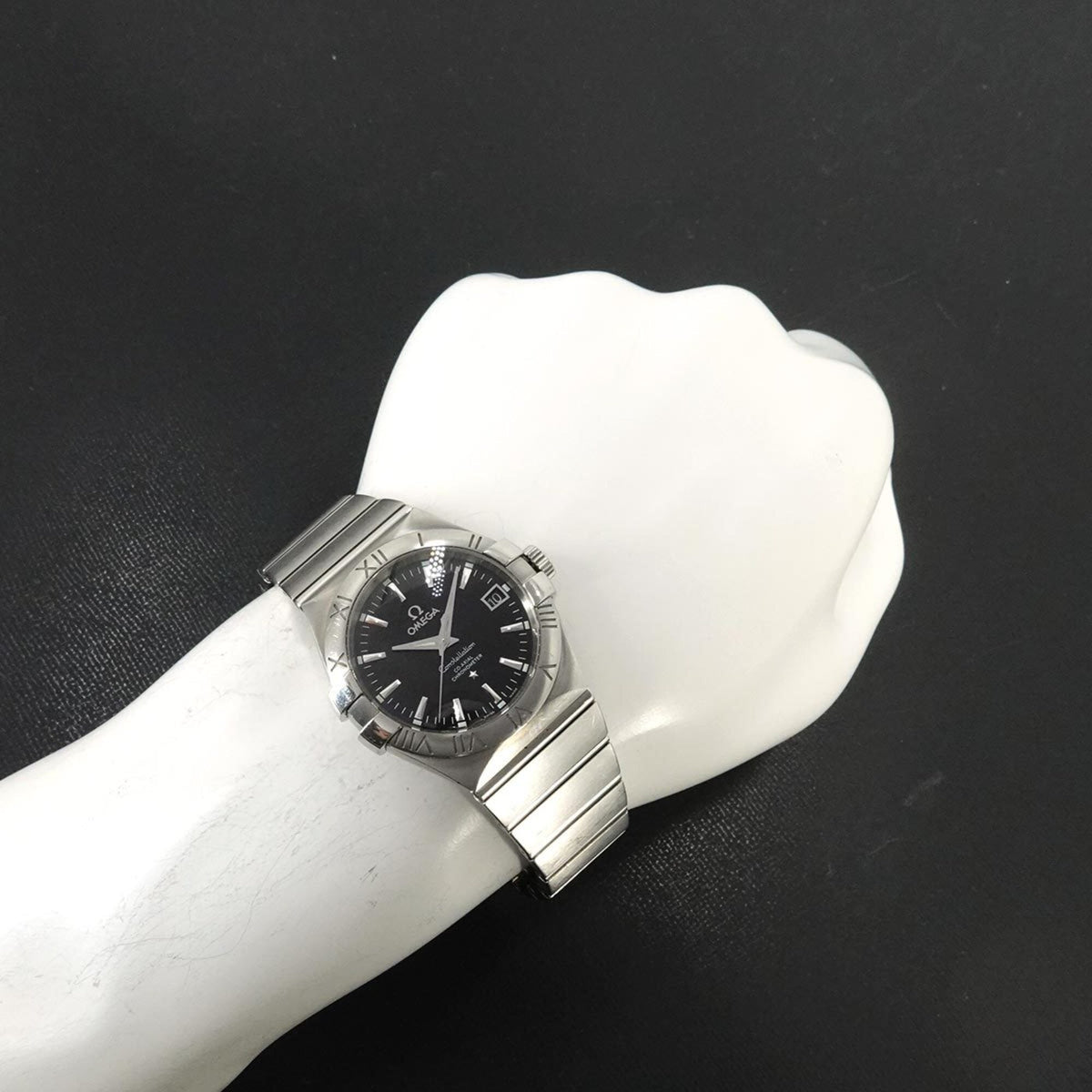 Omega Constellation 123 10 35 20 01 001 Schwarz Zifferblatt 35 mm Uhr