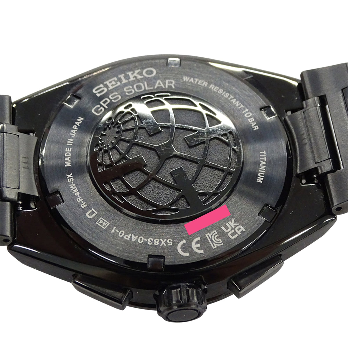 Montre Seiko Astron Nextar 5X83-0AP0 Noir avec cadran de 44 mm