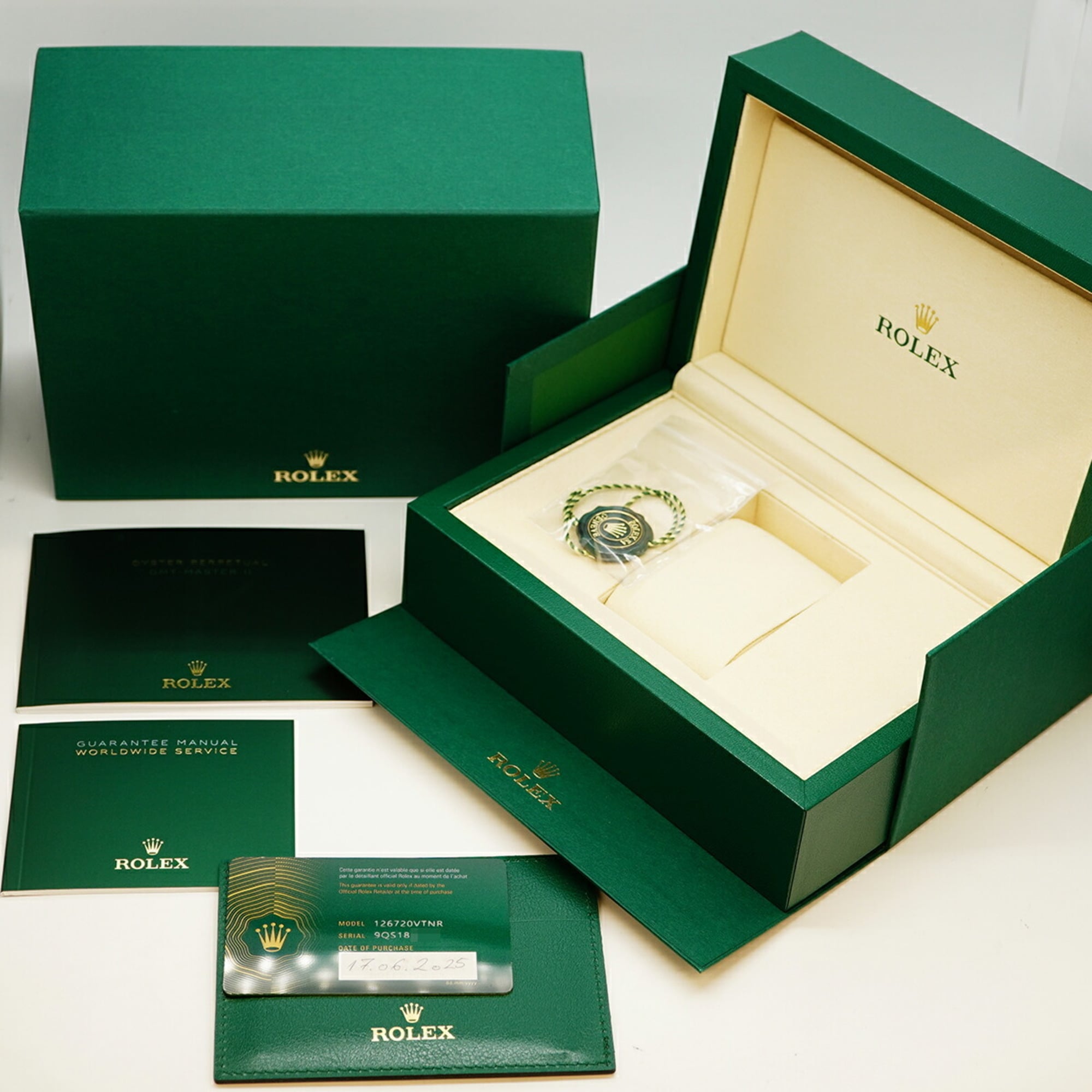 Rolex GMT-Master II 126720VTNR Black Dial Men's Watch