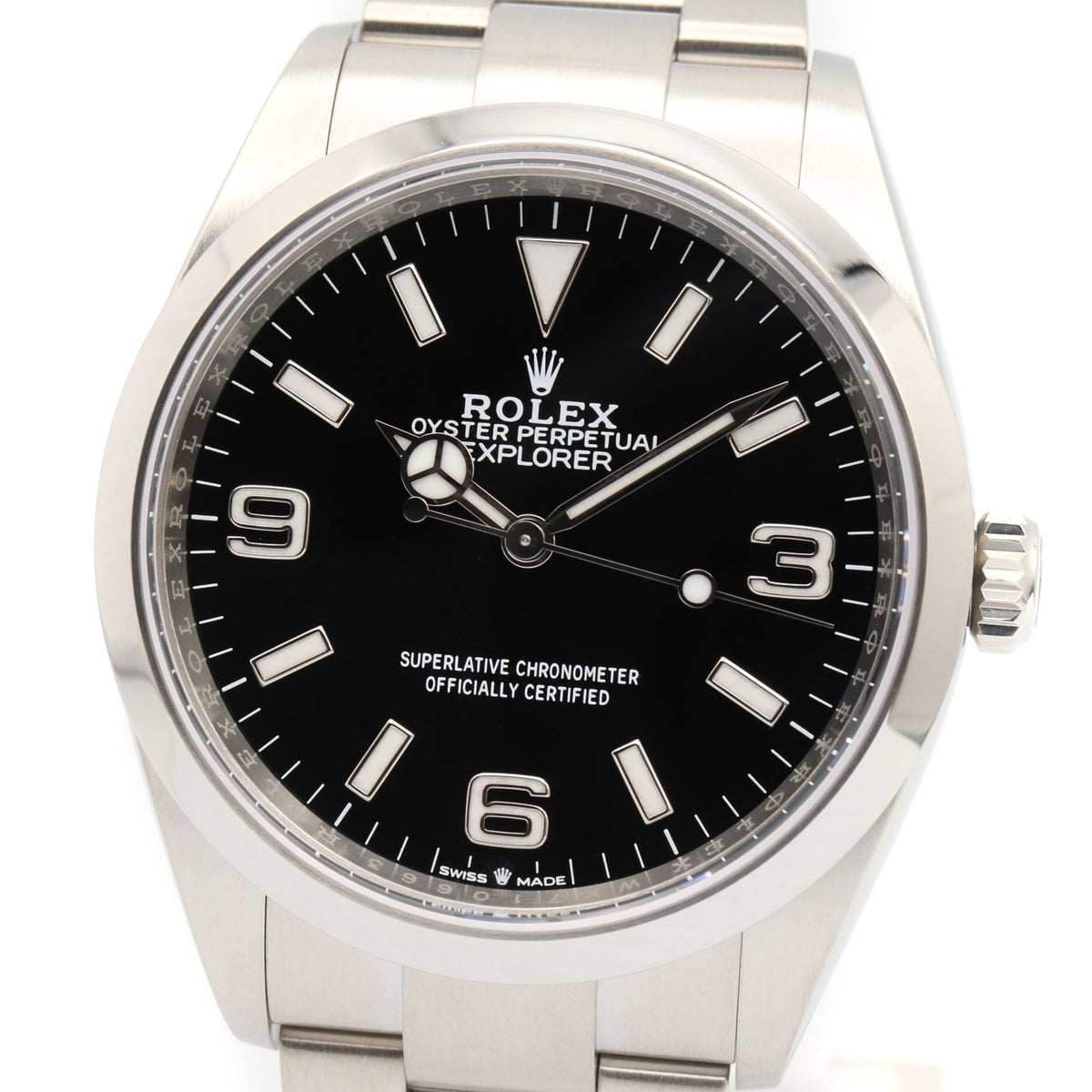 Rolex Explorer 124270 Black Dial 36mm Watch