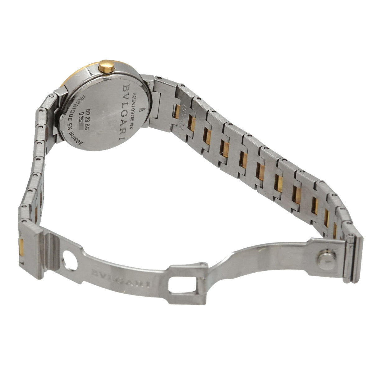 Montre Bvlgari BB23SG Noir avec cadran de 23 mm
