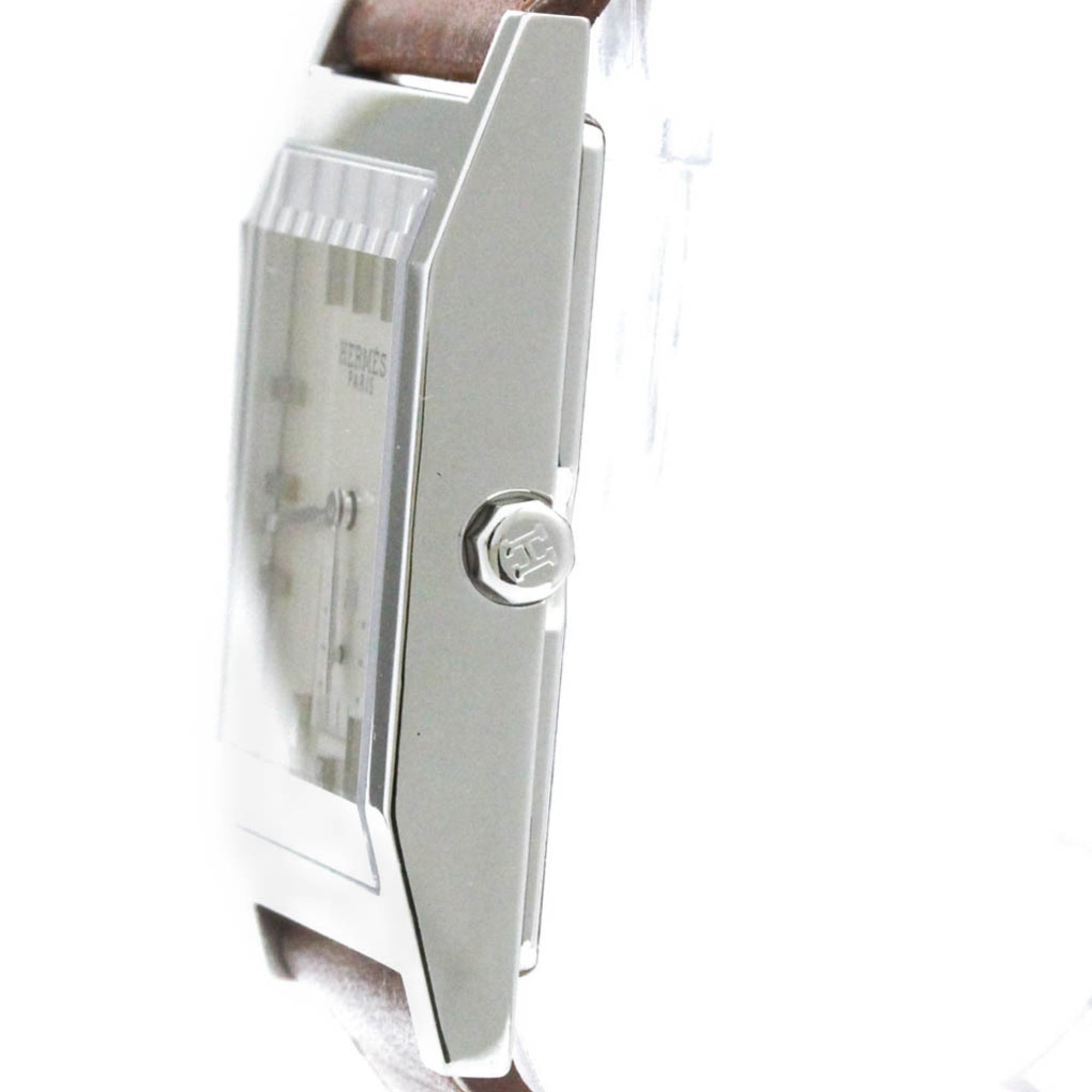 Hermes Tandem TA1.810 Silver Dial 31mm Watch