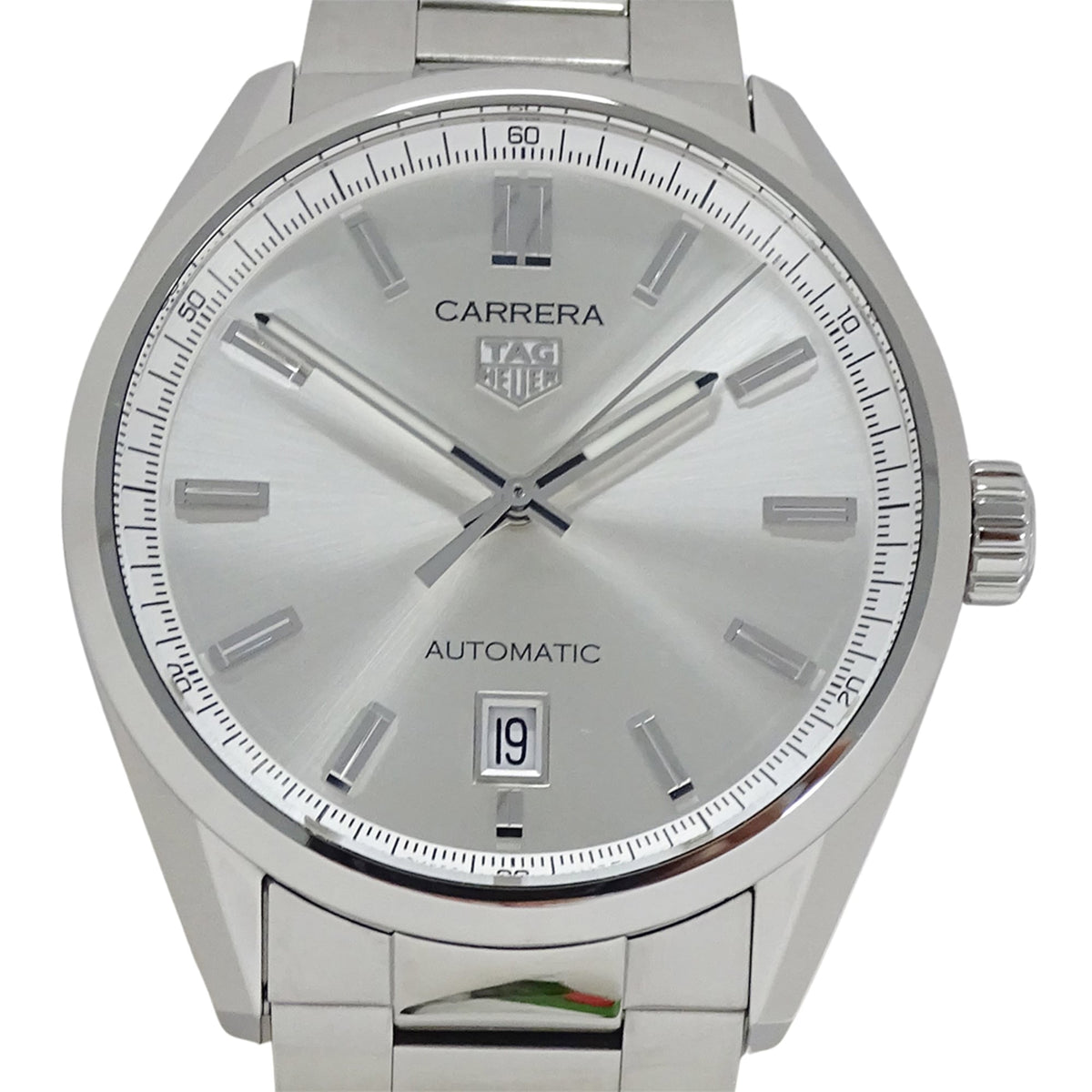 TAG Heuer Carrera WBN2111 WBN2111 BA0639 Silber Zifferblatt 39mm Uhr
