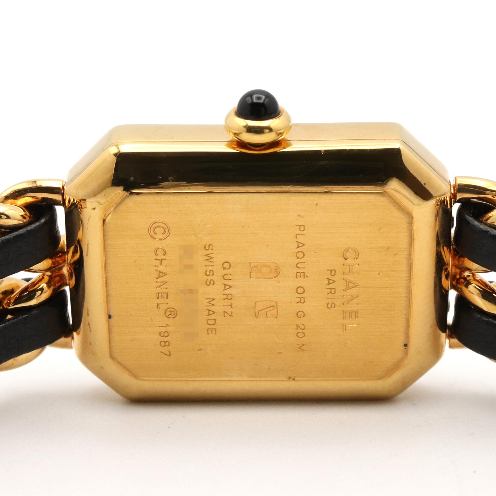 Chanel CHANEL Première S H0001 Black Dial 20mm Watch