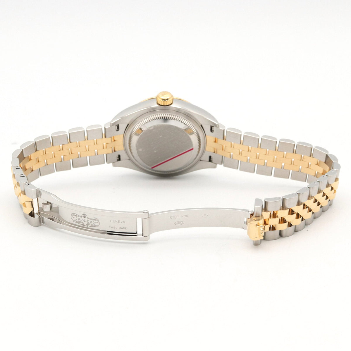 Montre Rolex Datejust 10P Diamond 279173G Champagne, cadran doré, 28 mm