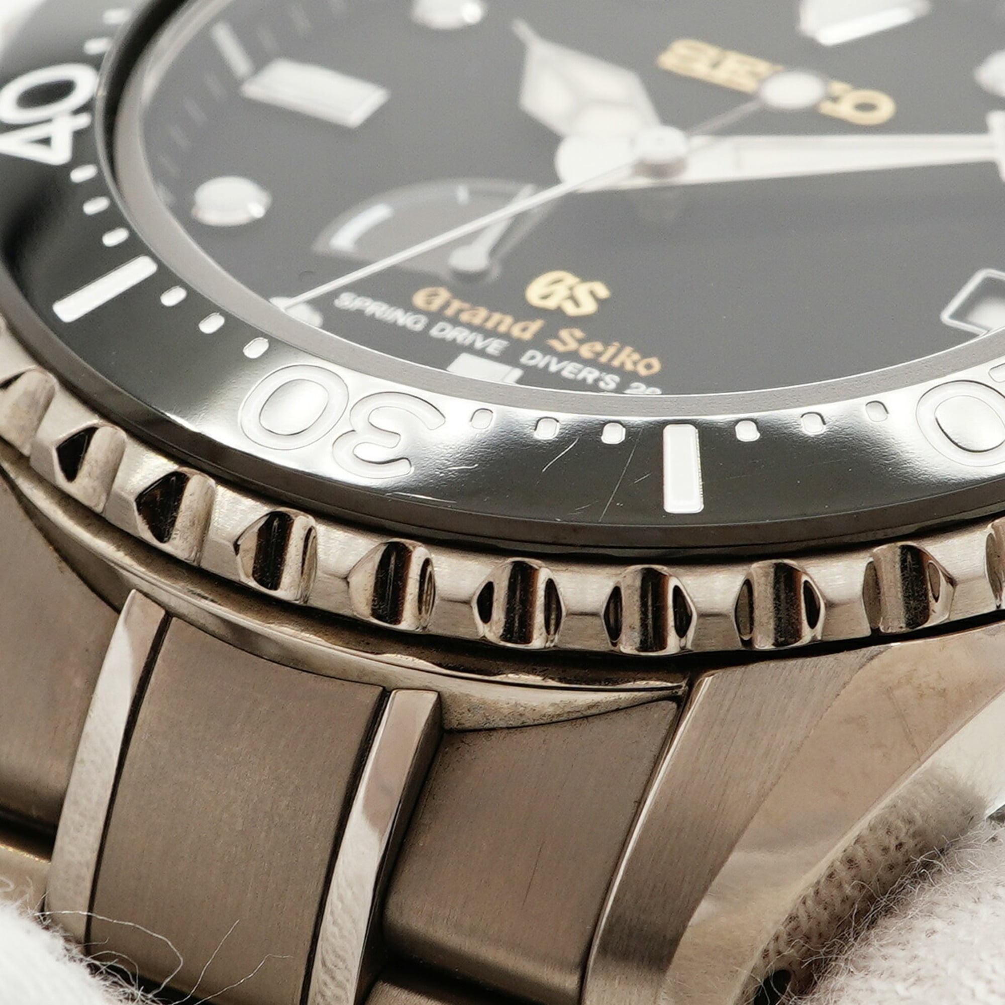 Grand Seiko Grand spring SBGA031/9R65-0AN0 Black Dial 44mm Watch