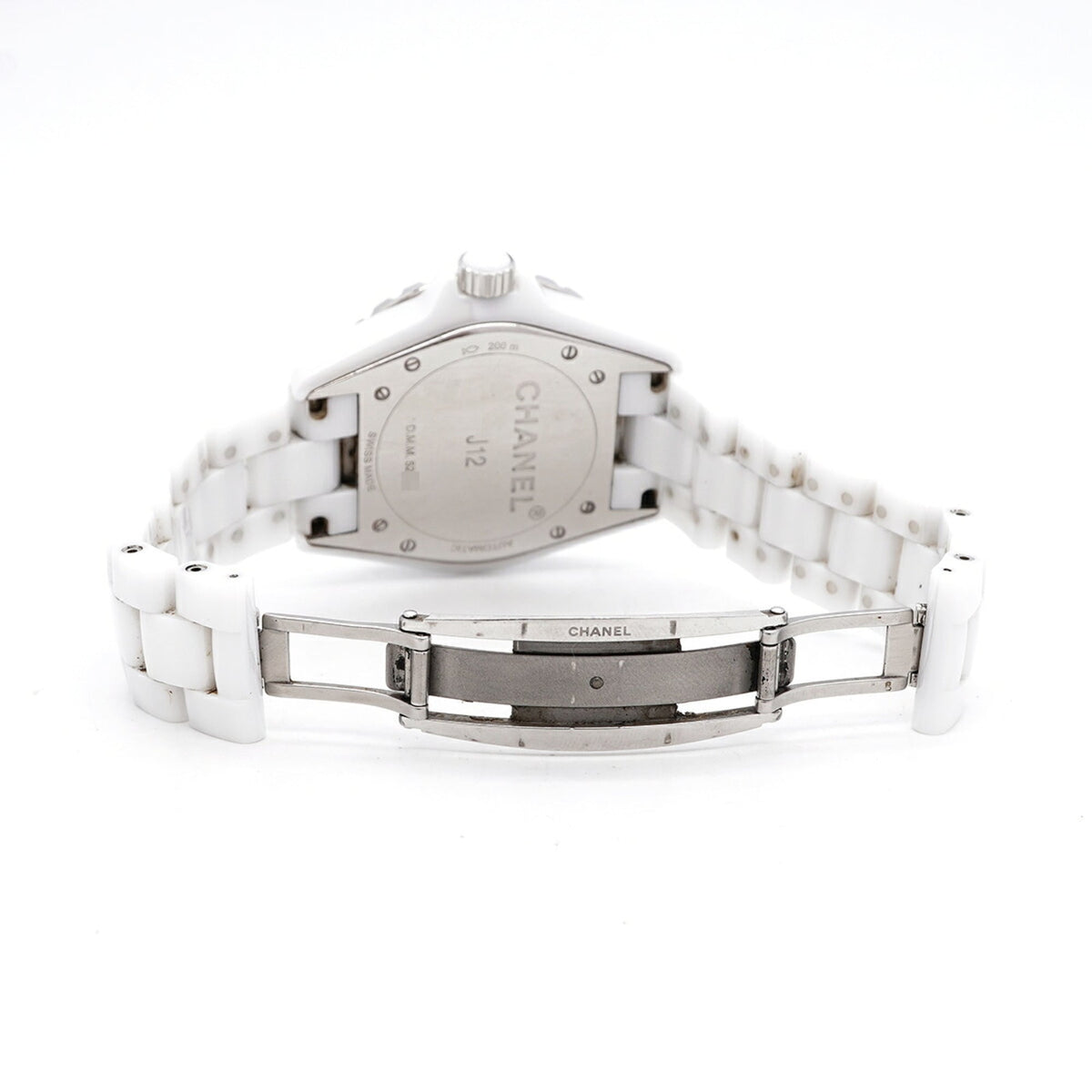 Montre Chanel J12 12P Diamond H1629 Blanc cadran 38 mm