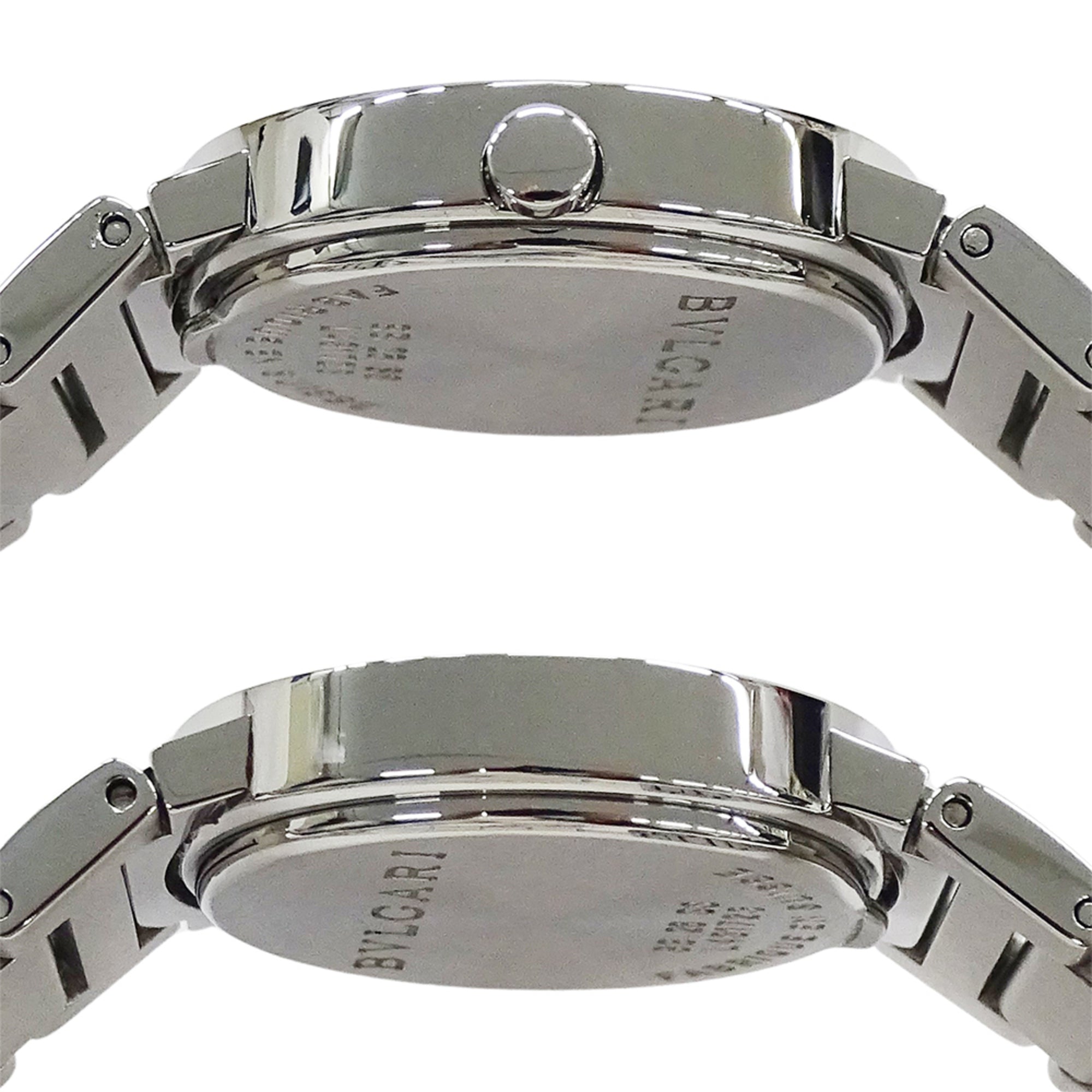 Bulgari Bulgari Women's Watch, Brand: Date Quartz QZ Stainless Steel SS BB26SS Silver White