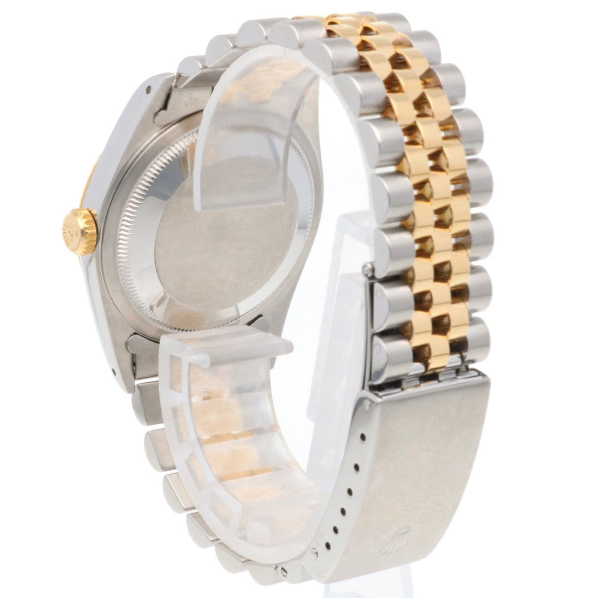 Rolex Datejust Oyster Perpetual 16233 Gold Dial 36mm Watch