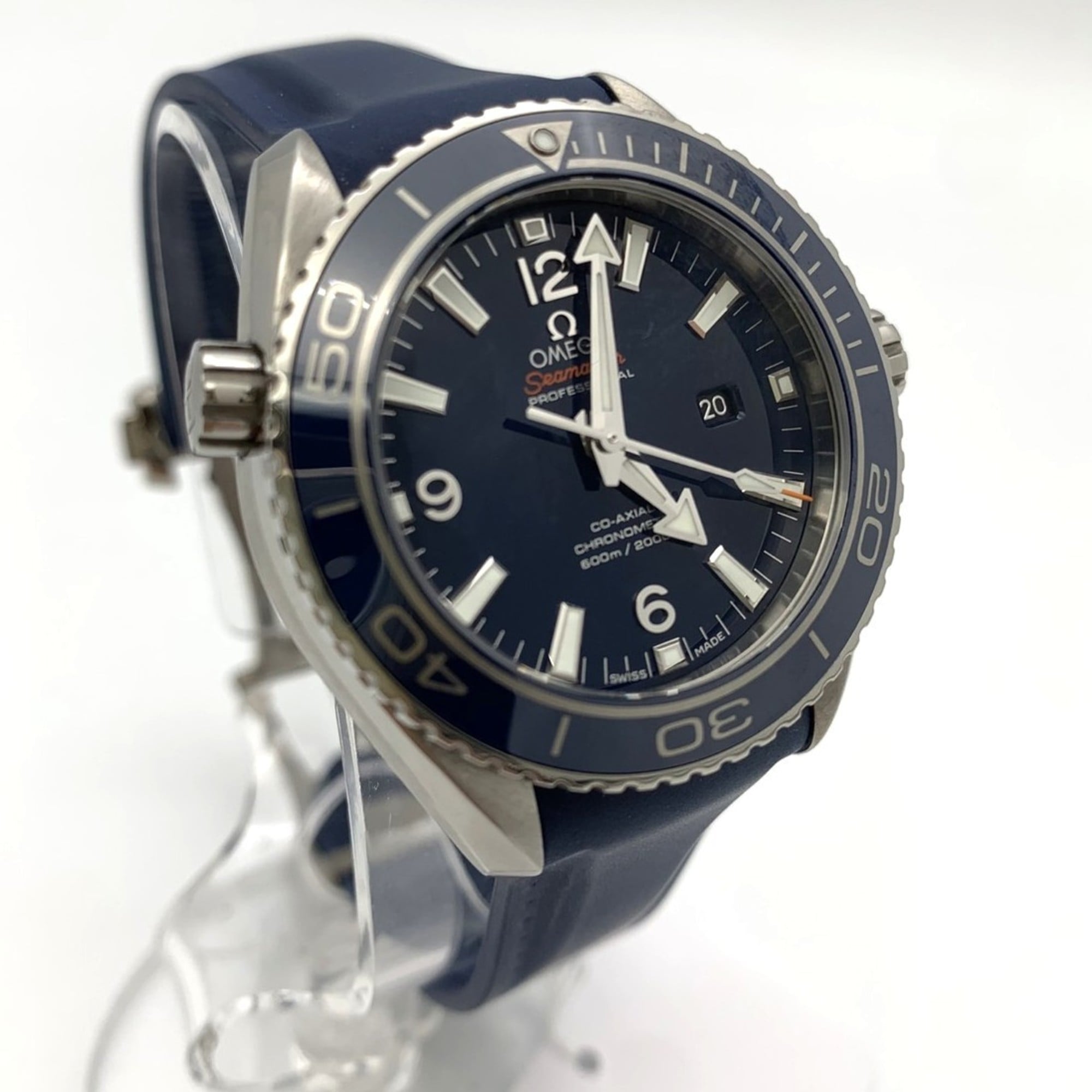 OMEGA Seamaster Planet Ocean Date 600M 232.92.38.20.03.001 Co-Axial Automatic Blue Men's Watch ITWZCT9XJGYM