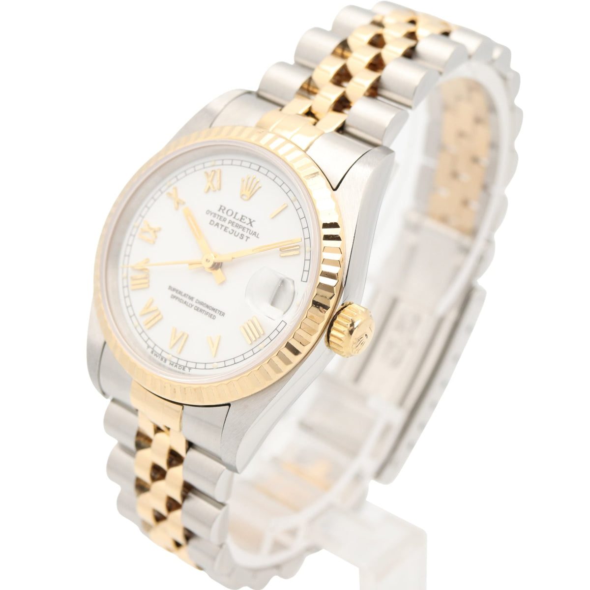 Rolex Datejust S-series 68273 White Dial 31mm Watch